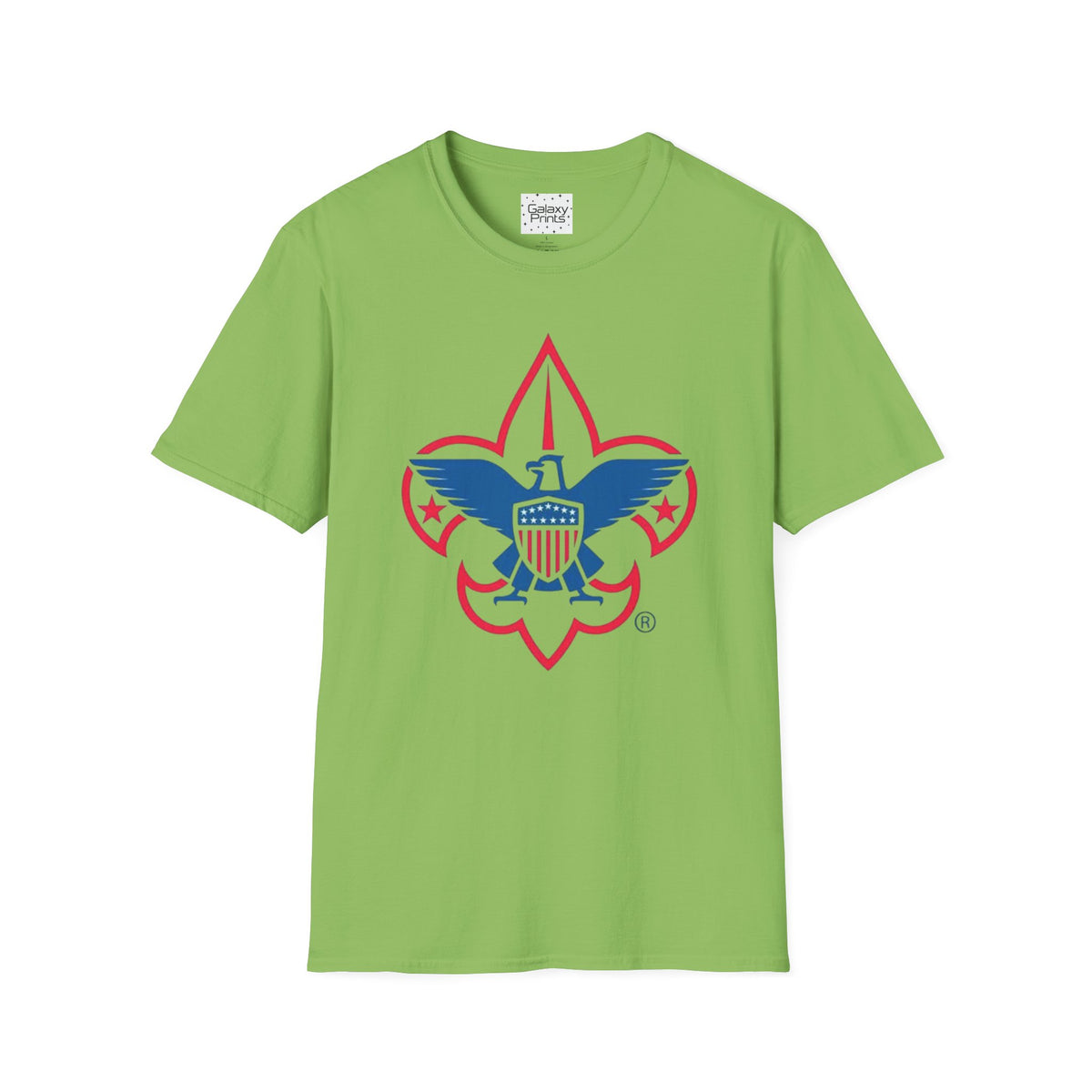 Boy Scouts Eagle Fleur-de-Lis T-Shirt - Retro in many colors your choice