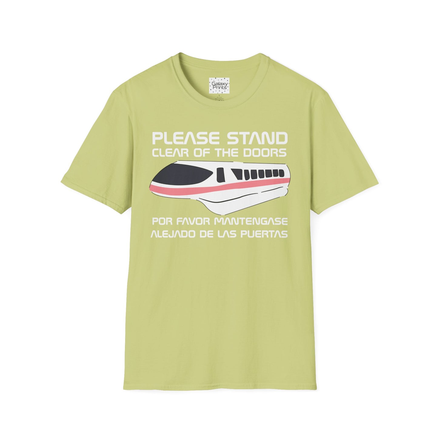 DISNEY inspired Unisex T-Shirt - Monorail Please Stand Clear Of The Doors