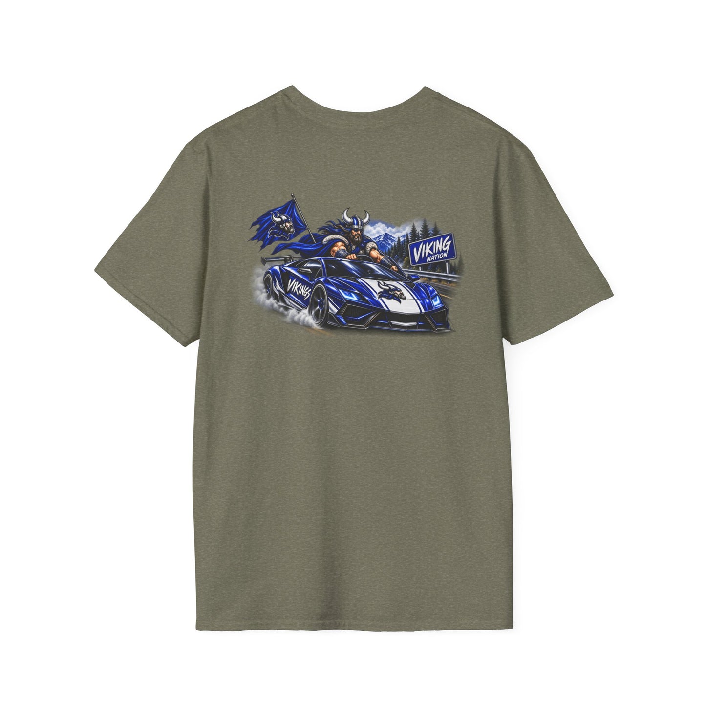 Hoggard Vikings Inspired - 1TEAM 1FAM -2  - Viking Helmet - Unisex T-Shirt 2