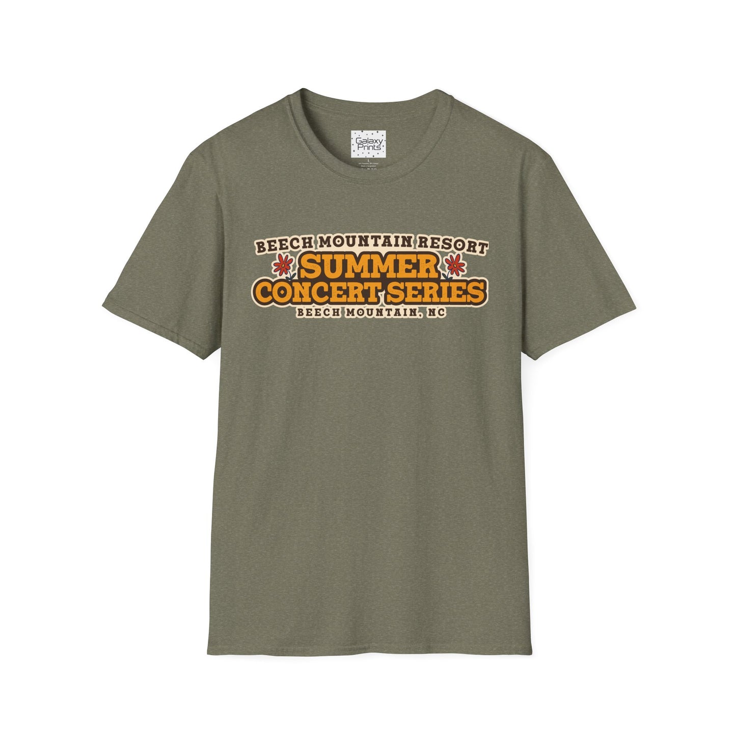 Summer Concert Series T-Shirt — Beech Mountain Resort, NC
