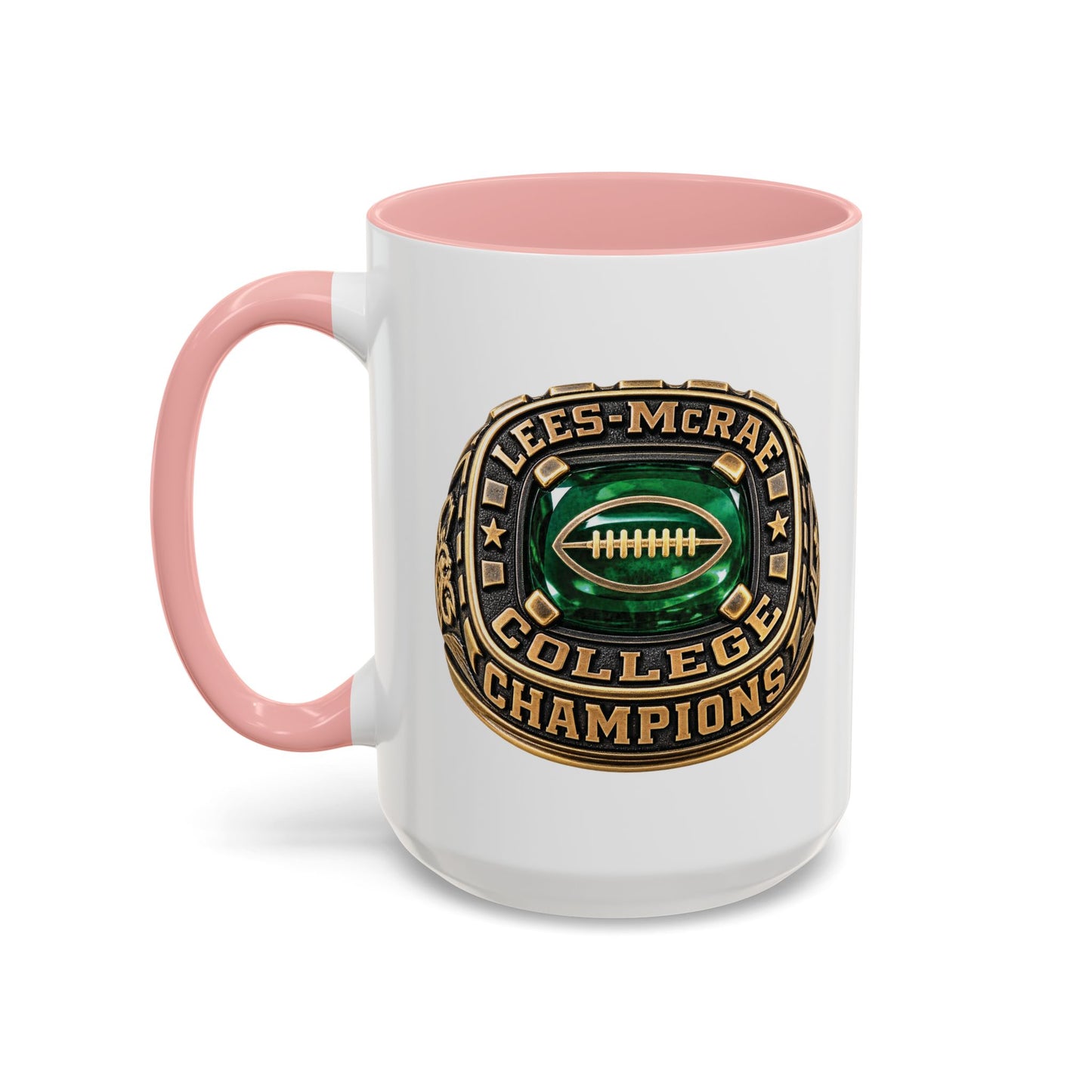 Lees McRae College Champ Ring Stylish Accent Coffee Mug - Perfect for Daily Brew & Gifts