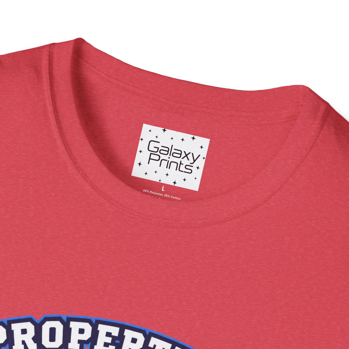 Property of JTH Vikings T‑Shirt M — Viking in Power Circle back - Hoggard School Spirit Tee