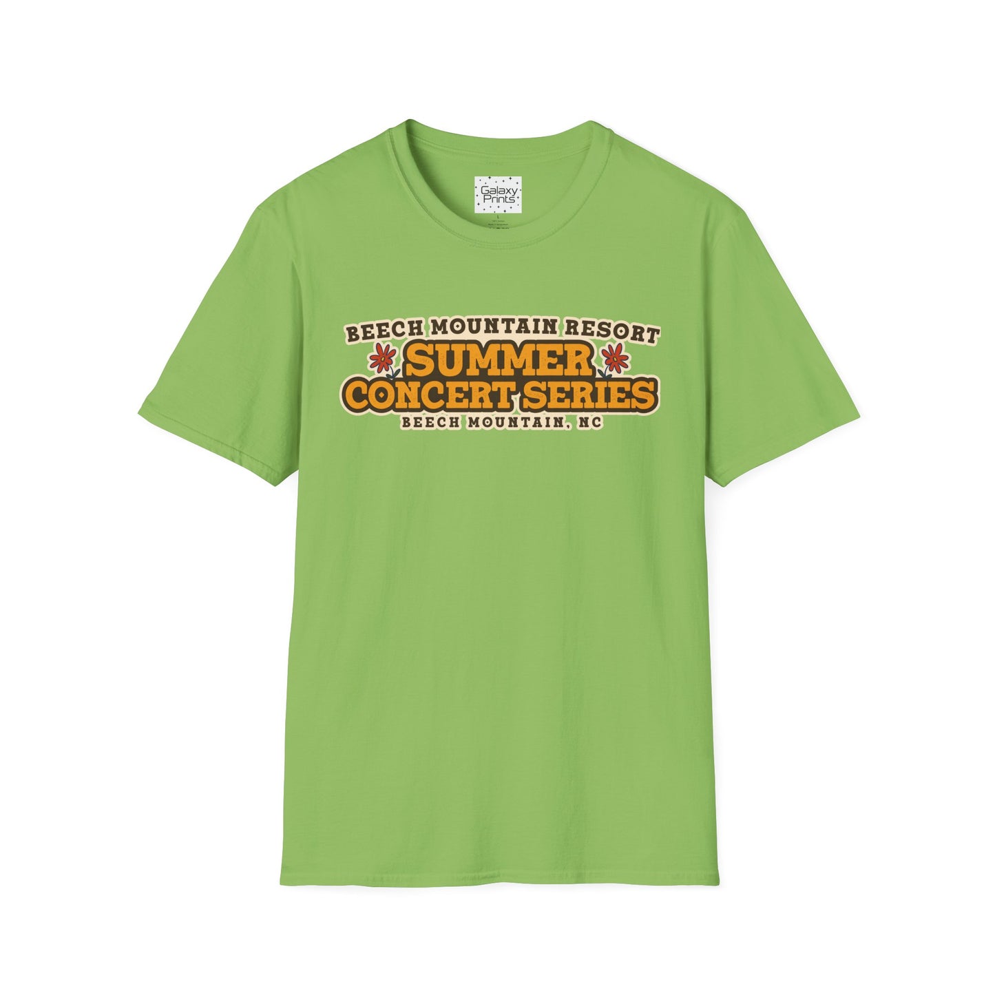 Summer Concert Series T-Shirt — Beech Mountain Resort, NC