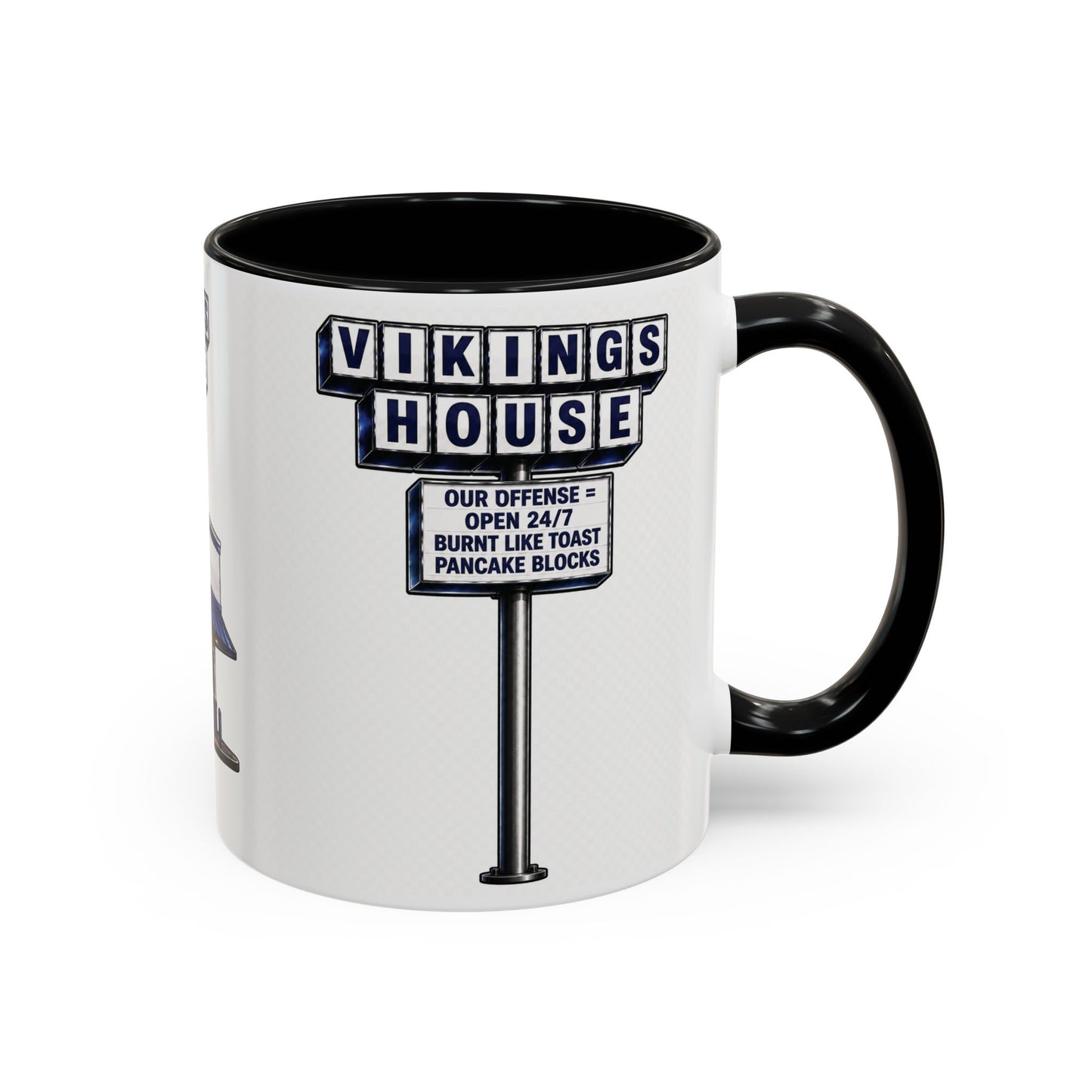 Hoggard Vikings Stylish Accent Coffee Mug  "Like Waffle House" 2 - Perfect for Daily Brew & Gifts