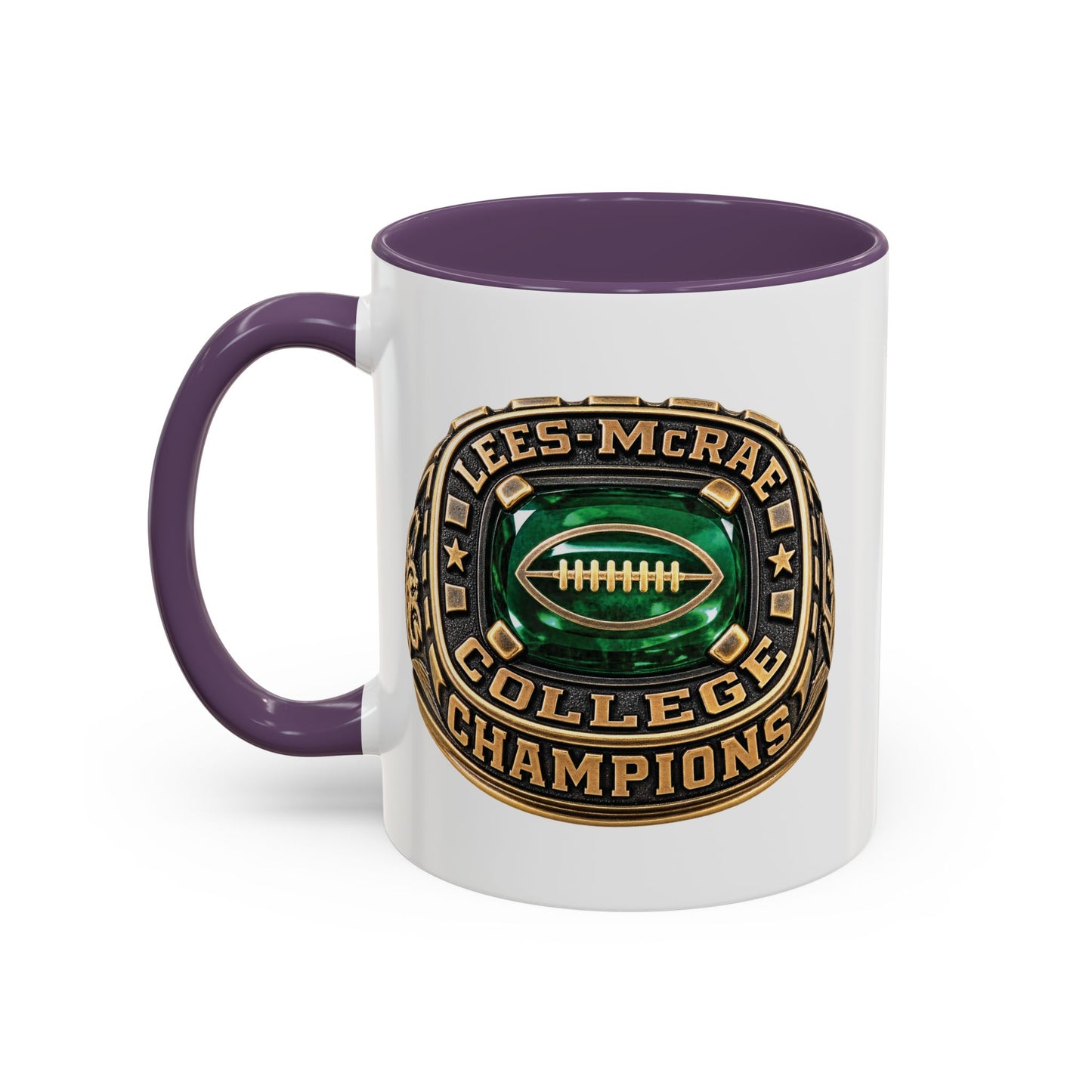 Lees McRae College Champ Ring Stylish Accent Coffee Mug - Perfect for Daily Brew & Gifts