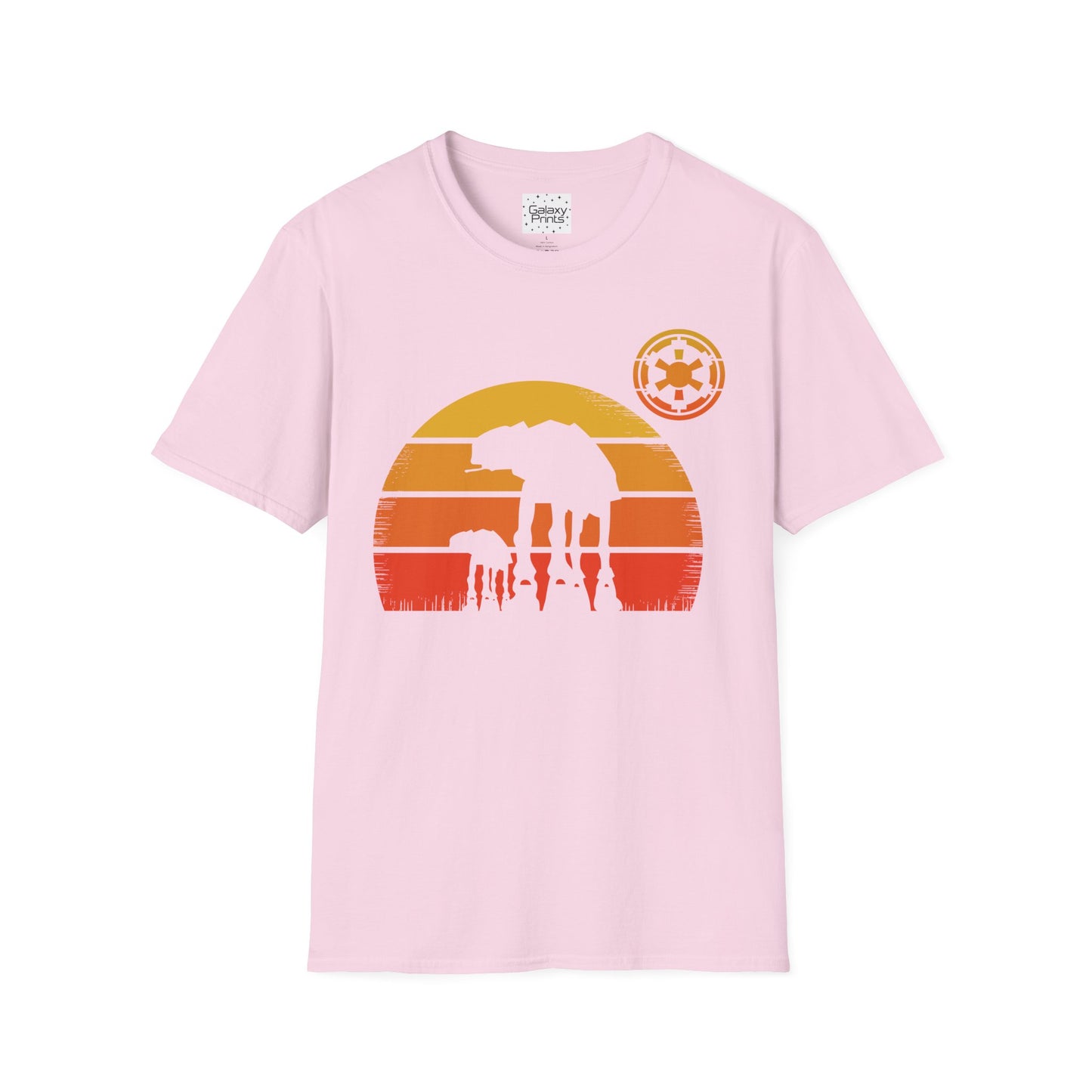 Star Wars Inspired Unisex T-Shirt - 'AT-AT Walker Sunset' Graphic Tee