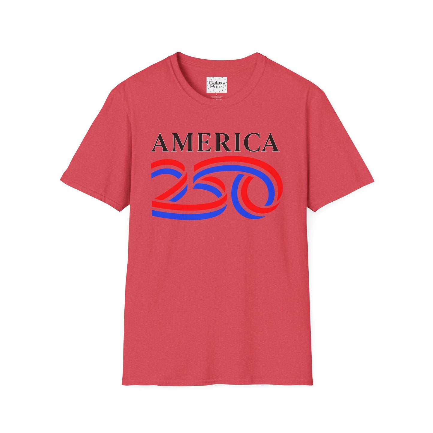 America 250 Celebration T-Shirt — Patriotic Red White Blue Anniversary Tee with 1776 - 2026 on back - Current Culture