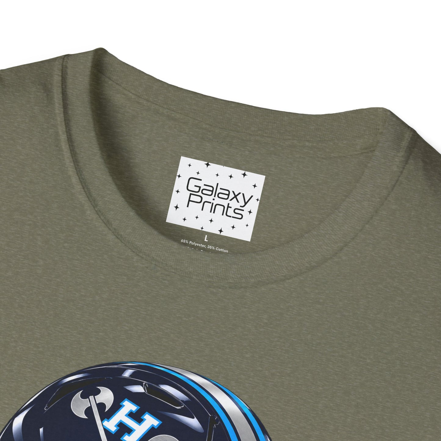 Unisex T-Shirt - Hoggard Vikings Inspired - Hoggard helmet and 'Domination is a State of Mind' - over our rivals