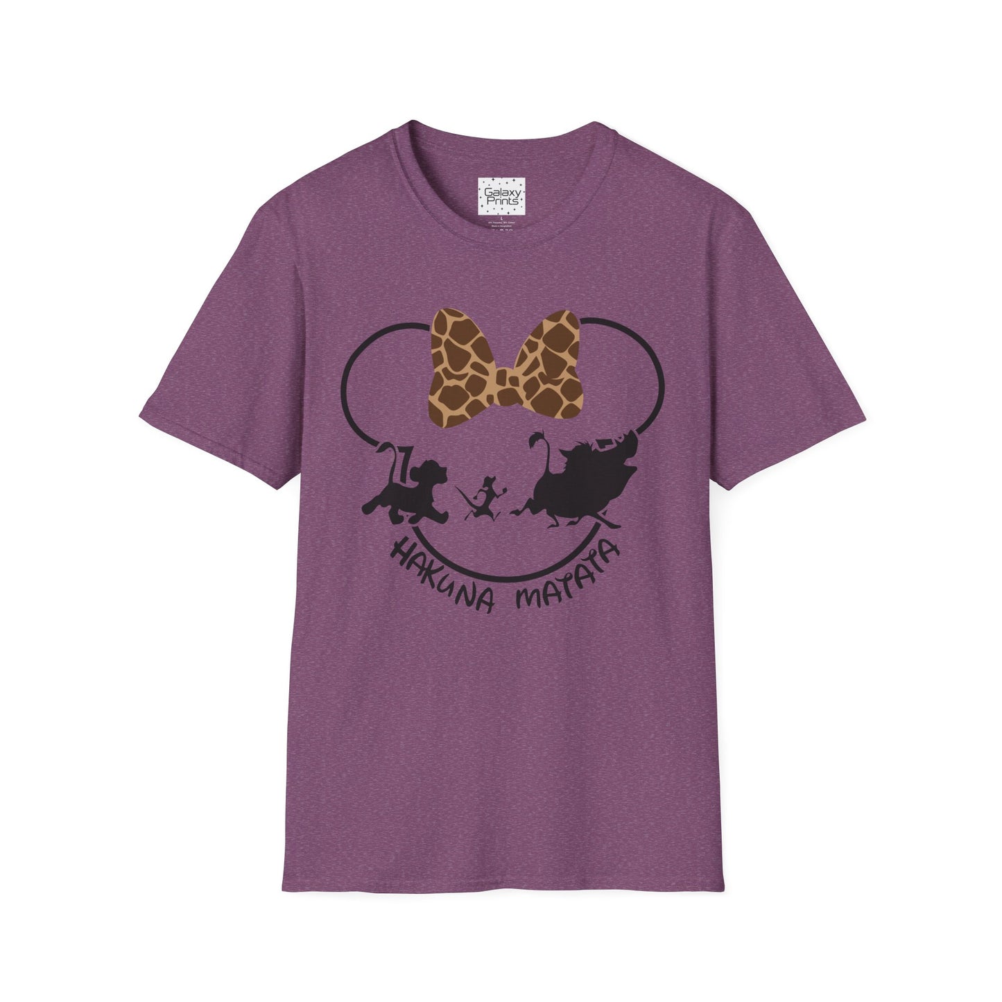 Unisex T-Shirt - DISNEY Inspired - 'Minnie Ears Hakuna Matata'