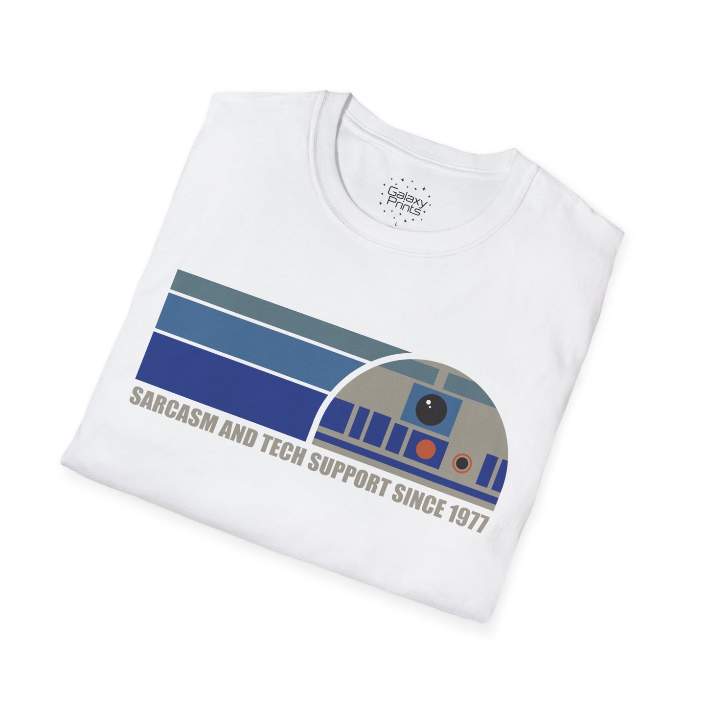 Star Wars Inspired Unisex T-Shirt - 'Sarcasm and Tech Support Since 1977' Graphic Tee