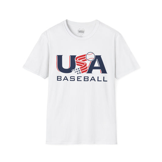 USA Baseball T-Shirt — Patriotic Baseball Team Tee - Why NOT Culture