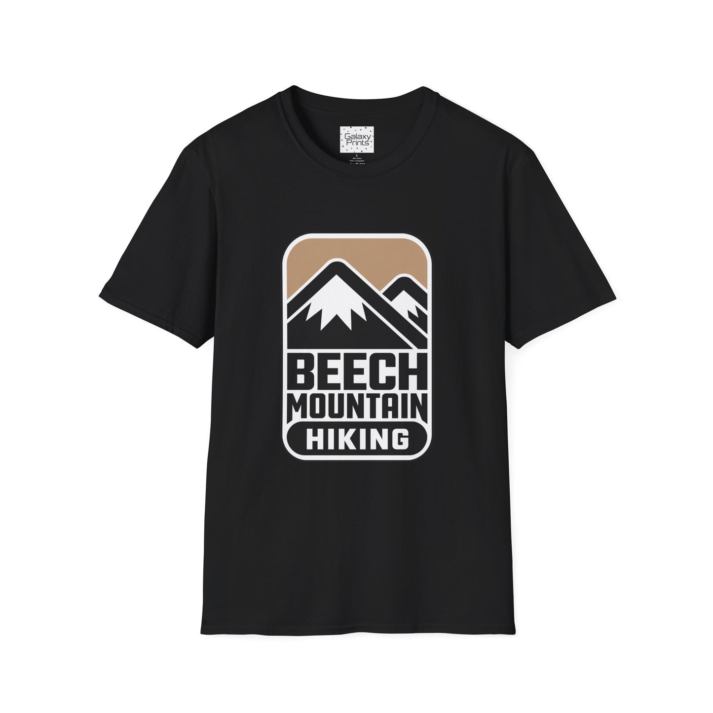 Beech Mountain NC Hiking T‑Shirt — Retro Mountain Badge Tee