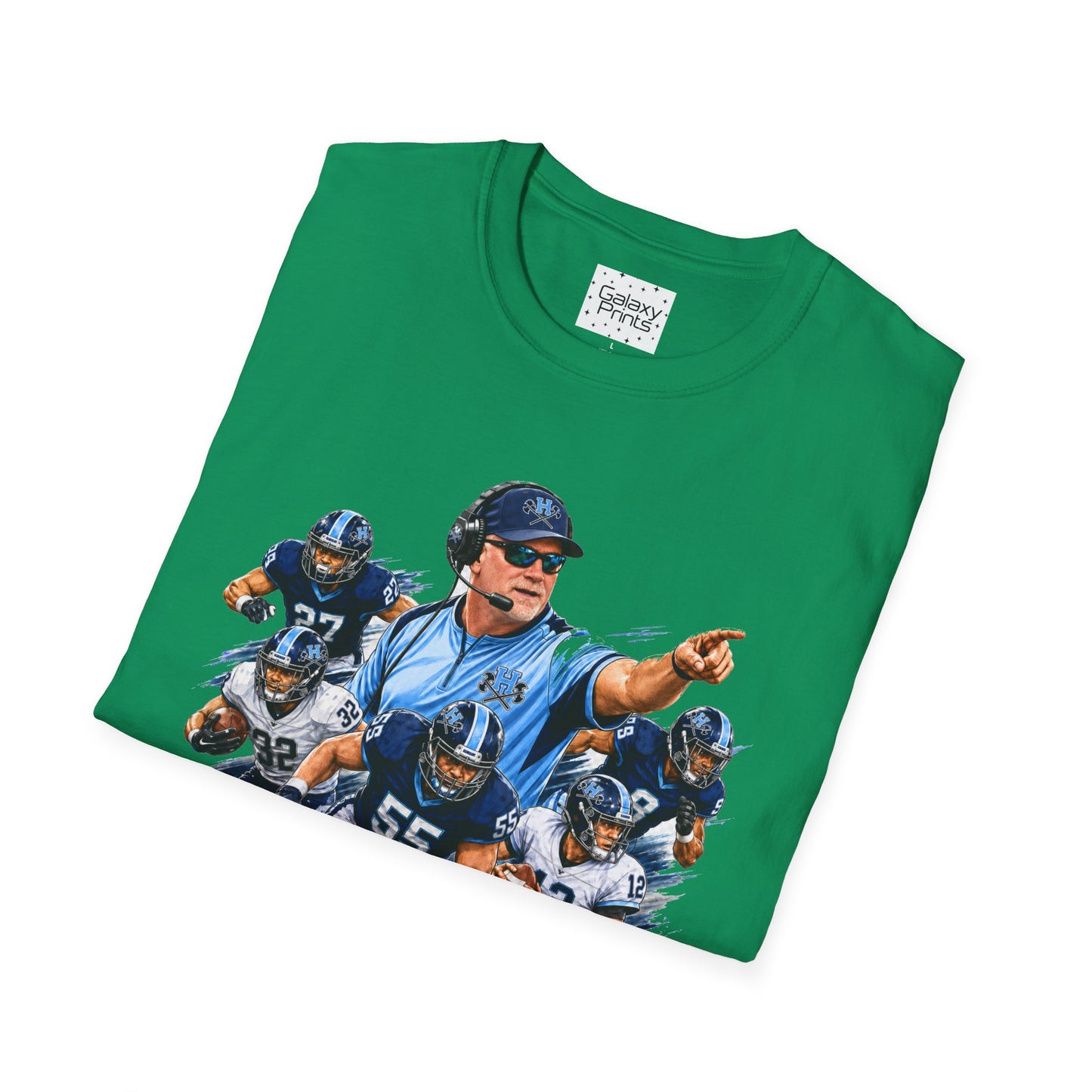 Hoggard Vikings Inspired - 1TEAM 1FAM -2  - Viking Helmet - Unisex T-Shirt 2