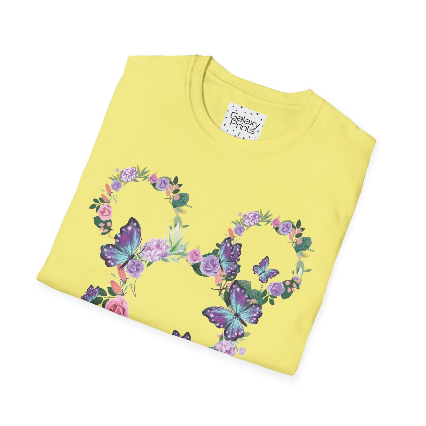Unisex T-Shirt - DISNEY Inspired - 'Mickey Ears made of Flowers'