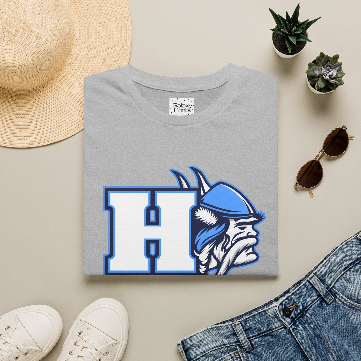 Unisex T-Shirt - Hoggard Vikings Inspired - Hoggard Viking Big H