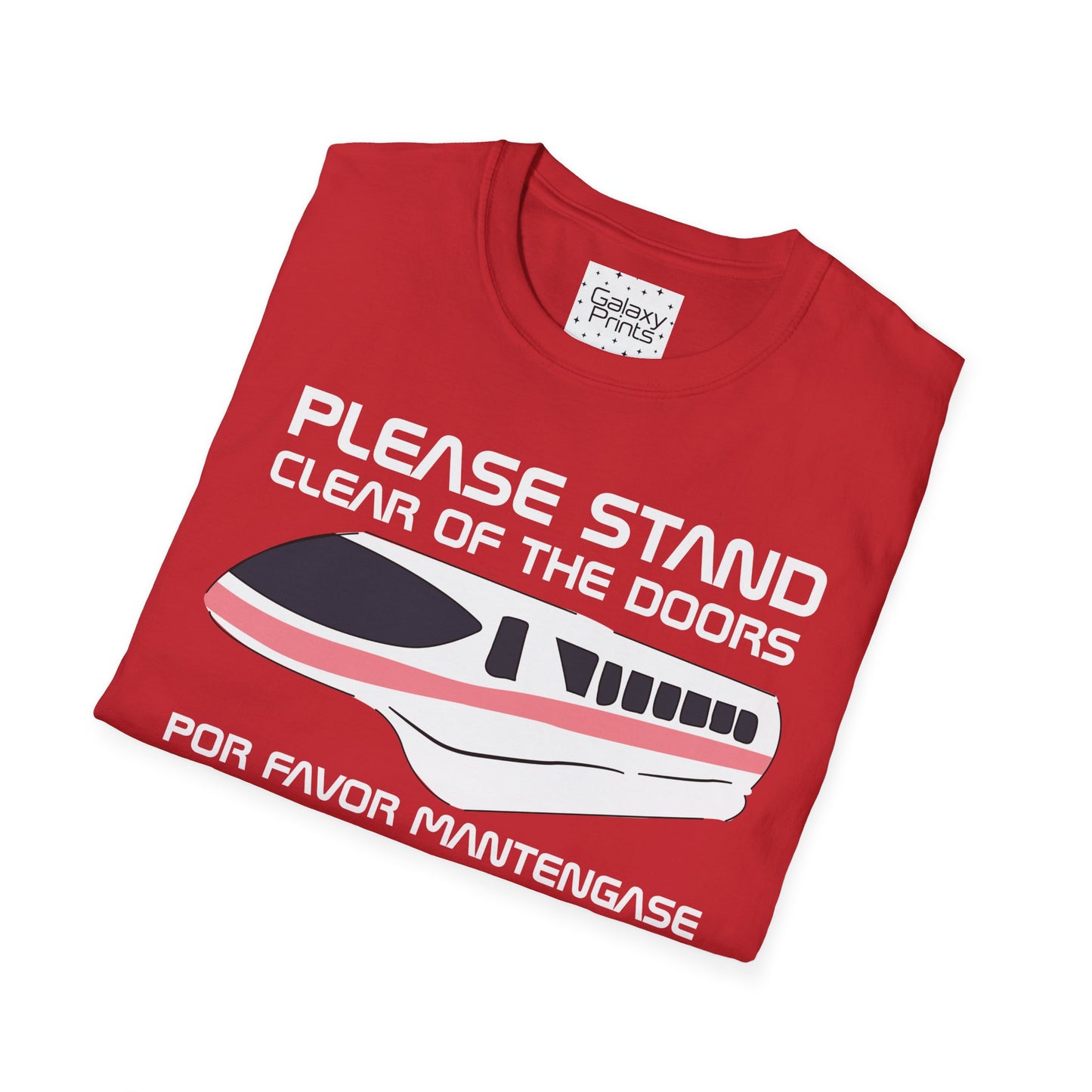 DISNEY inspired Unisex T-Shirt - Monorail Please Stand Clear Of The Doors