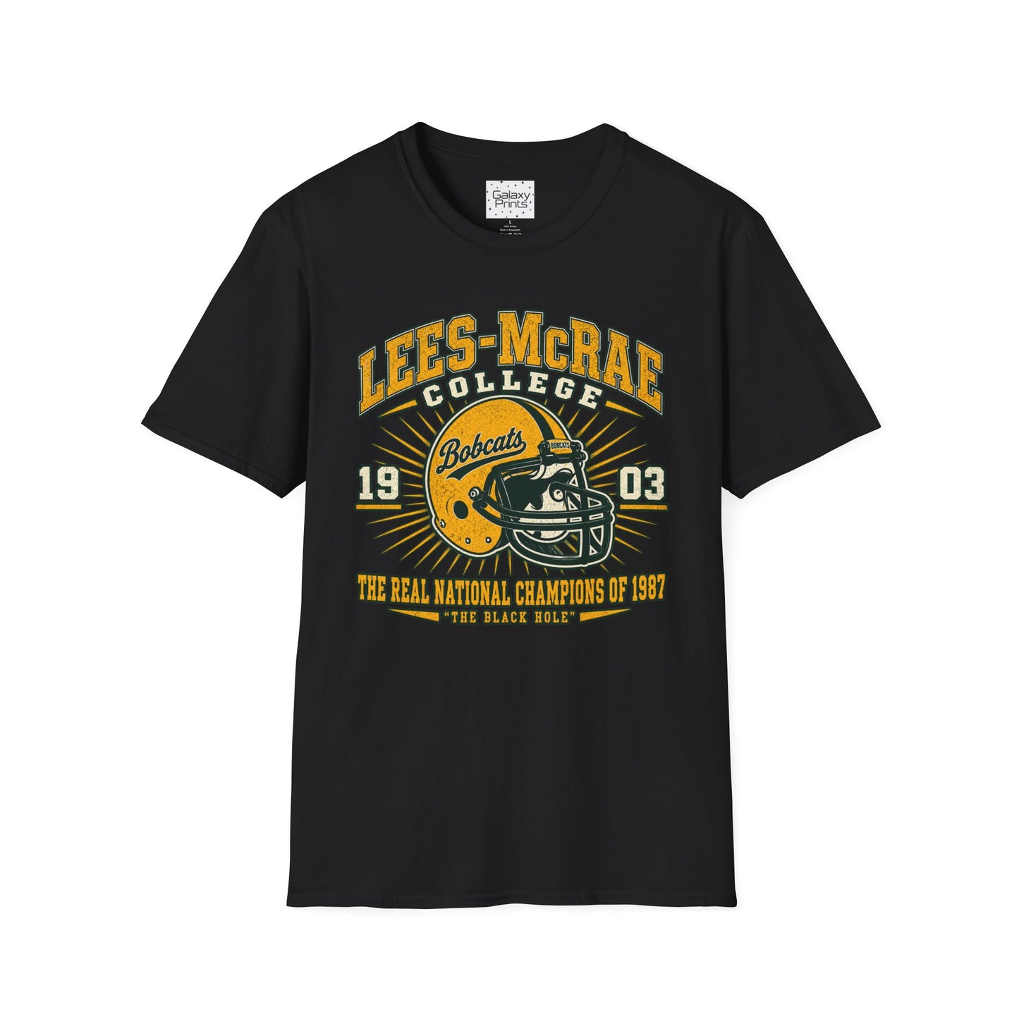 Lees-McRae College Bobcats Vintage Football T-Shirt — Retro 1903 Design