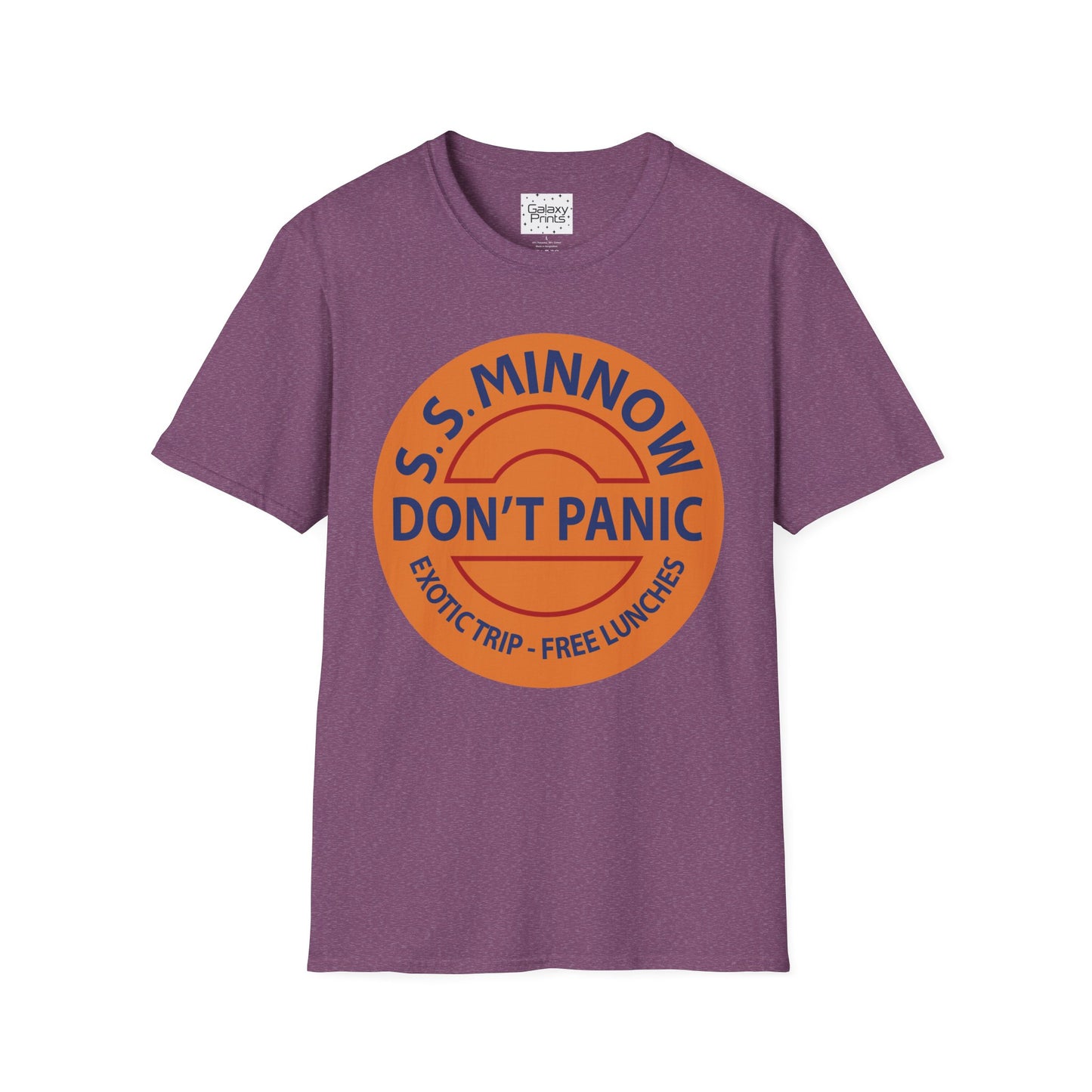 Unisex T-Shirt - POP Culture - 'S. S. Minnow Boat tours - From the Hit TV Sitcom Gilligan's Island'