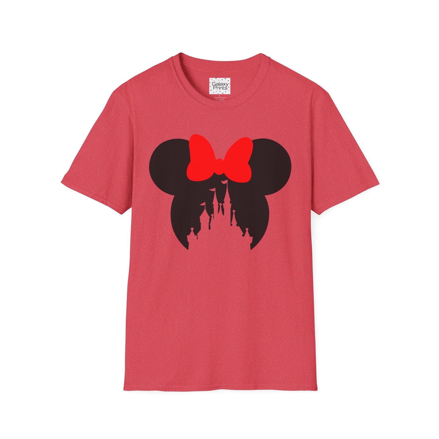 Unisex T-Shirt - DISNEY Inspired - 'Minnie Head with Castle'