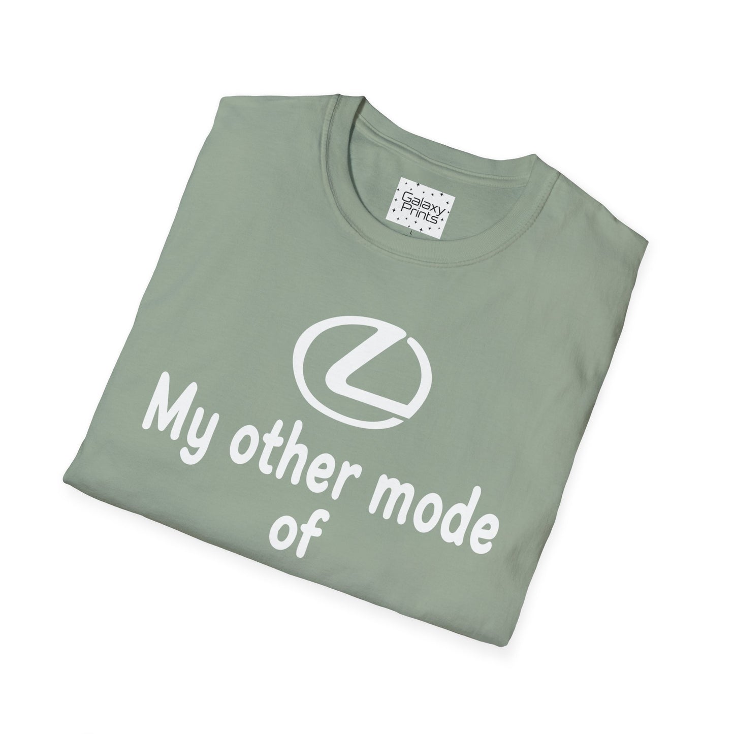 Unisex T-Shirt - DISNEY Inspired - 'Monorail - My other mode of Transportation - Lexus'