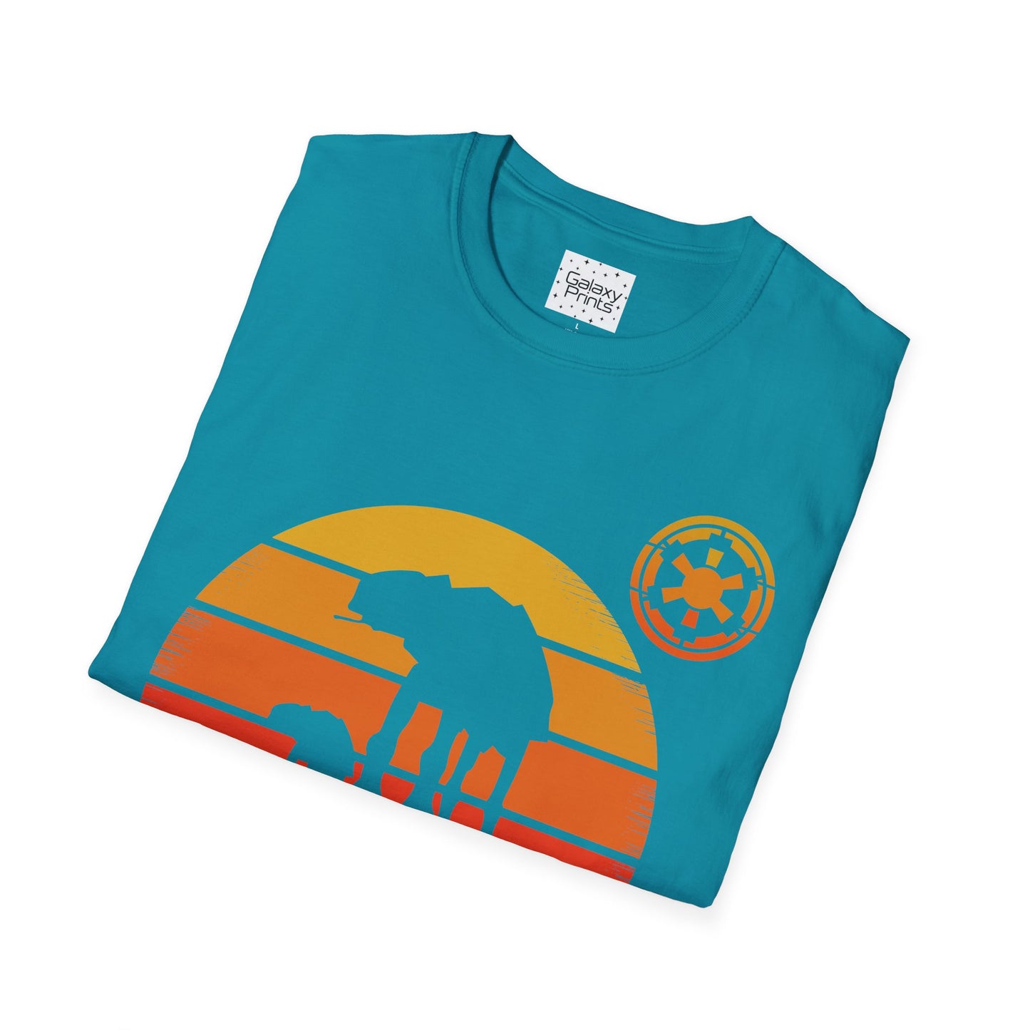 Star Wars Inspired Unisex T-Shirt - 'AT-AT Walker Sunset' Graphic Tee