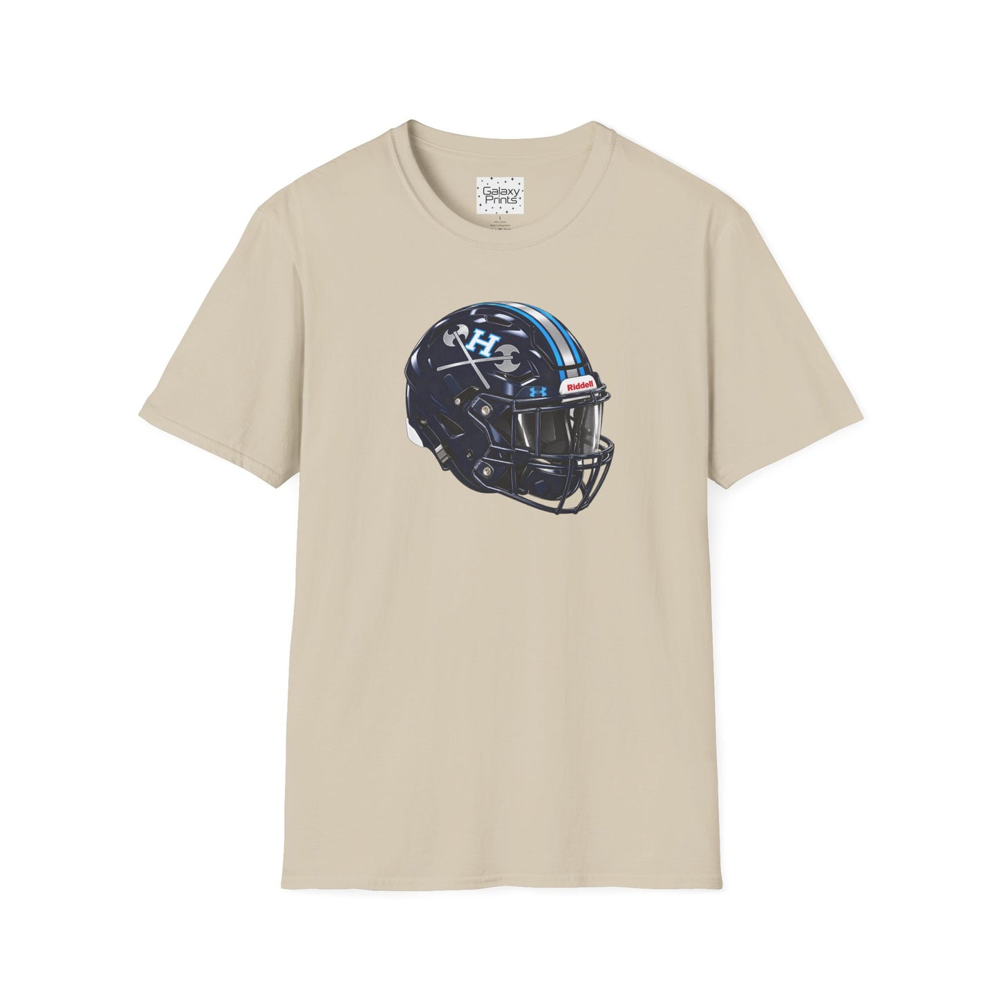 Unisex T-Shirt - Hoggard Vikings Inspired - Hoggard helmet and 'Domination is a State of Mind' - over our rivals