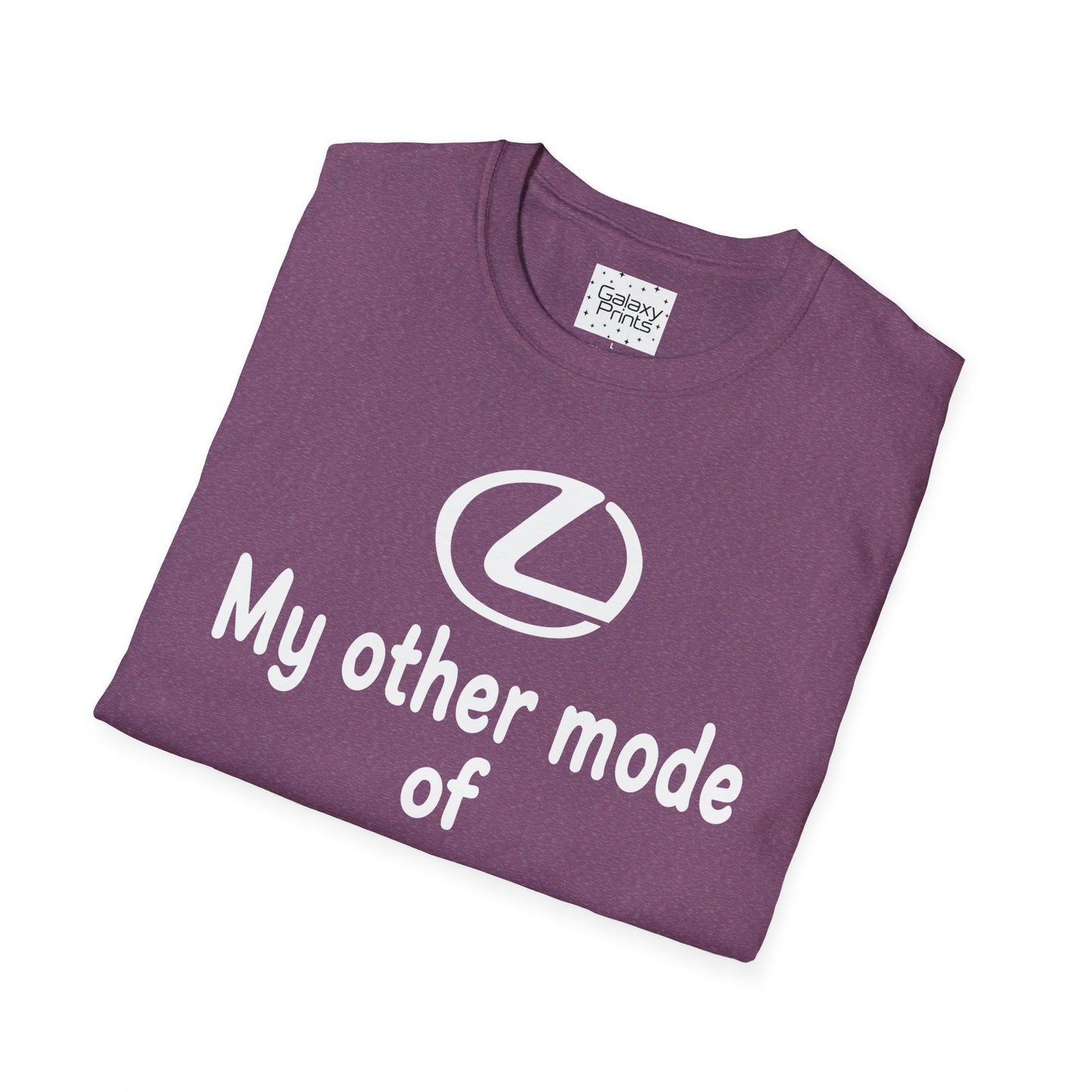 Unisex T-Shirt - DISNEY Inspired - 'Monorail - My other mode of Transportation - Lexus'