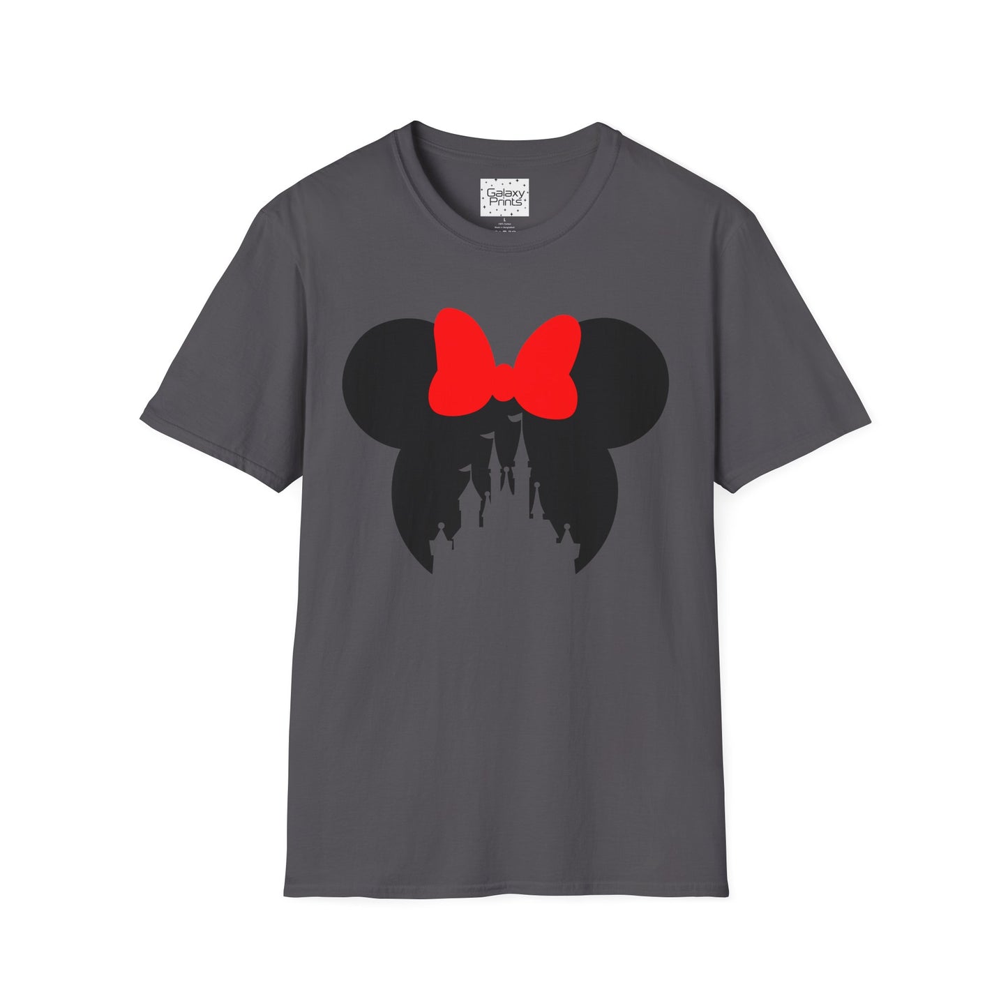 Unisex T-Shirt - DISNEY Inspired - 'Minnie Head with Castle'