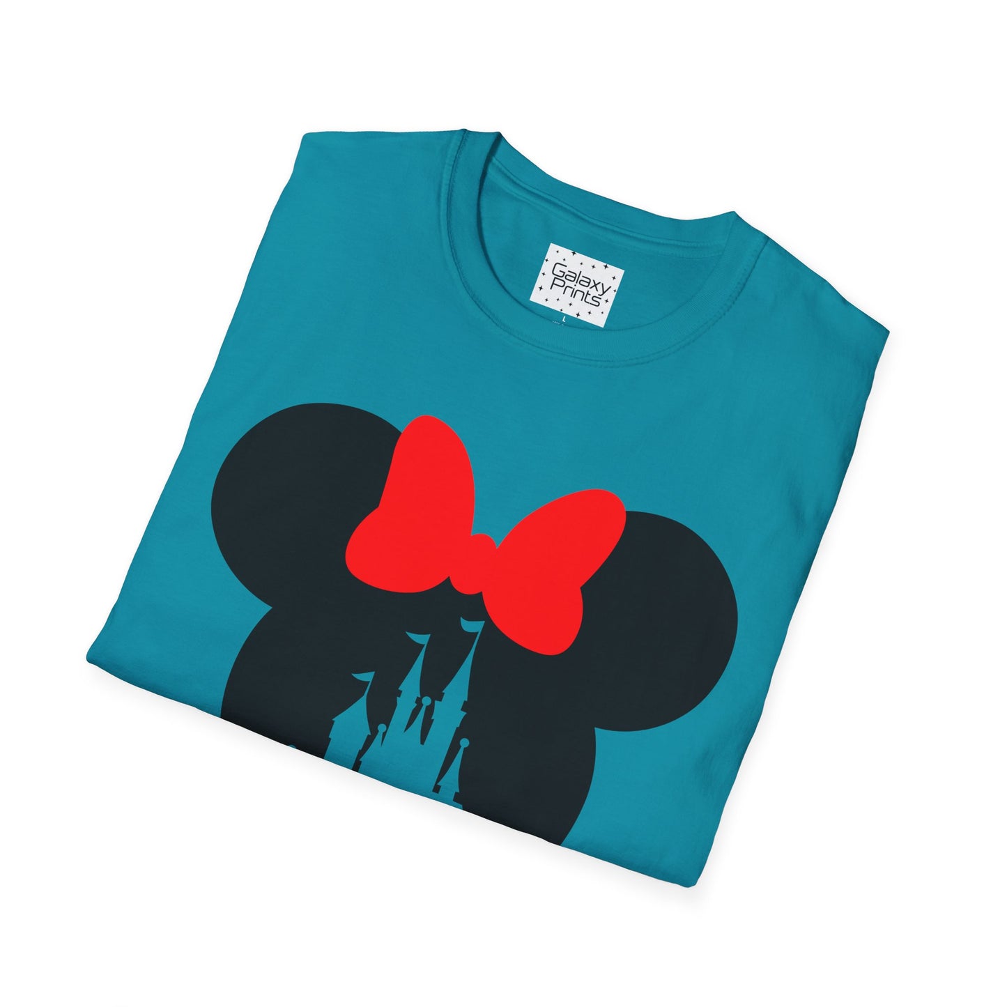 Unisex T-Shirt - DISNEY Inspired - 'Minnie Head with Castle'