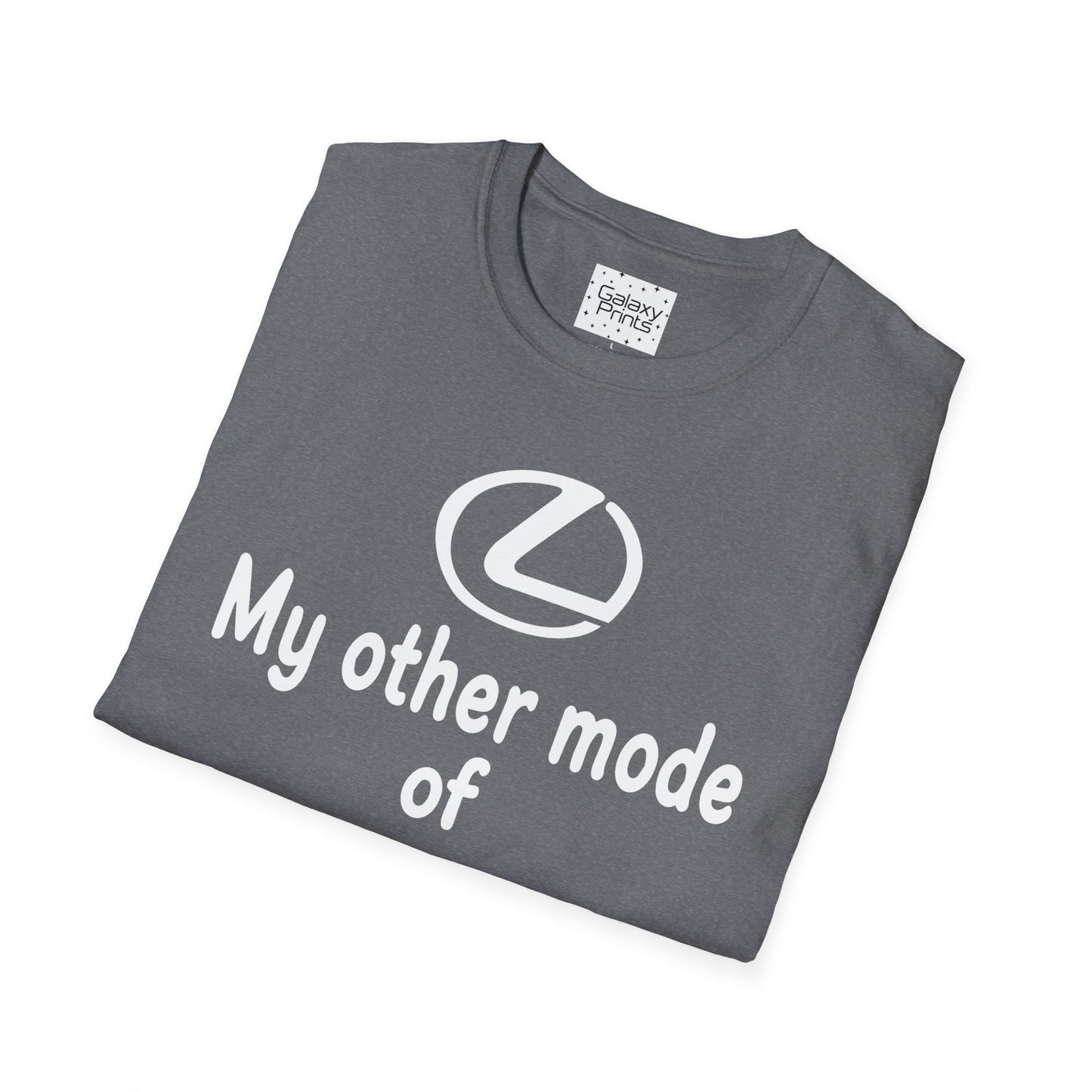 Unisex T-Shirt - DISNEY Inspired - 'Monorail - My other mode of Transportation - Lexus'