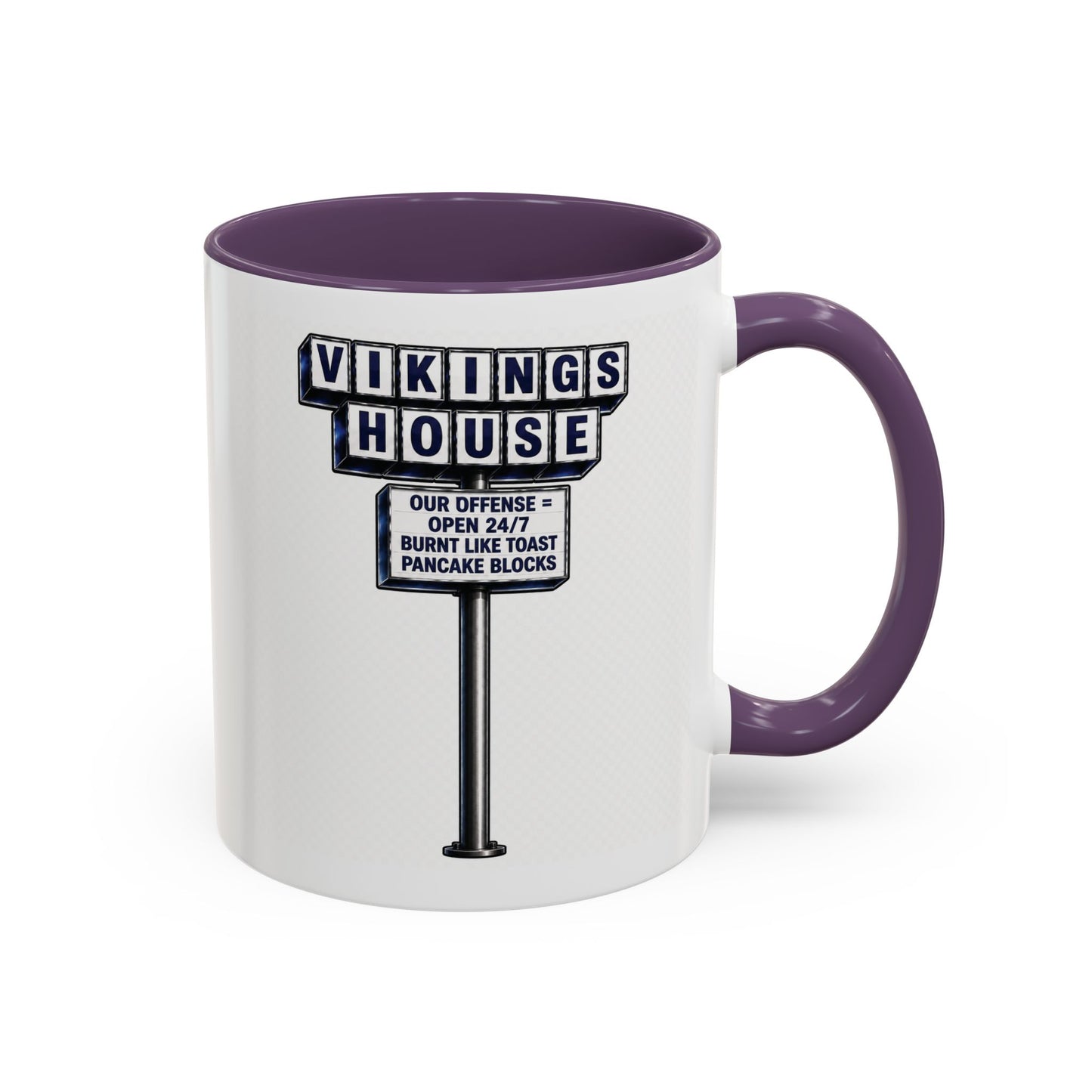Hoggard Vikings Stylish Accent Coffee Mug "Like Waffle House" 3 - Perfect for Daily Brew & Gifts