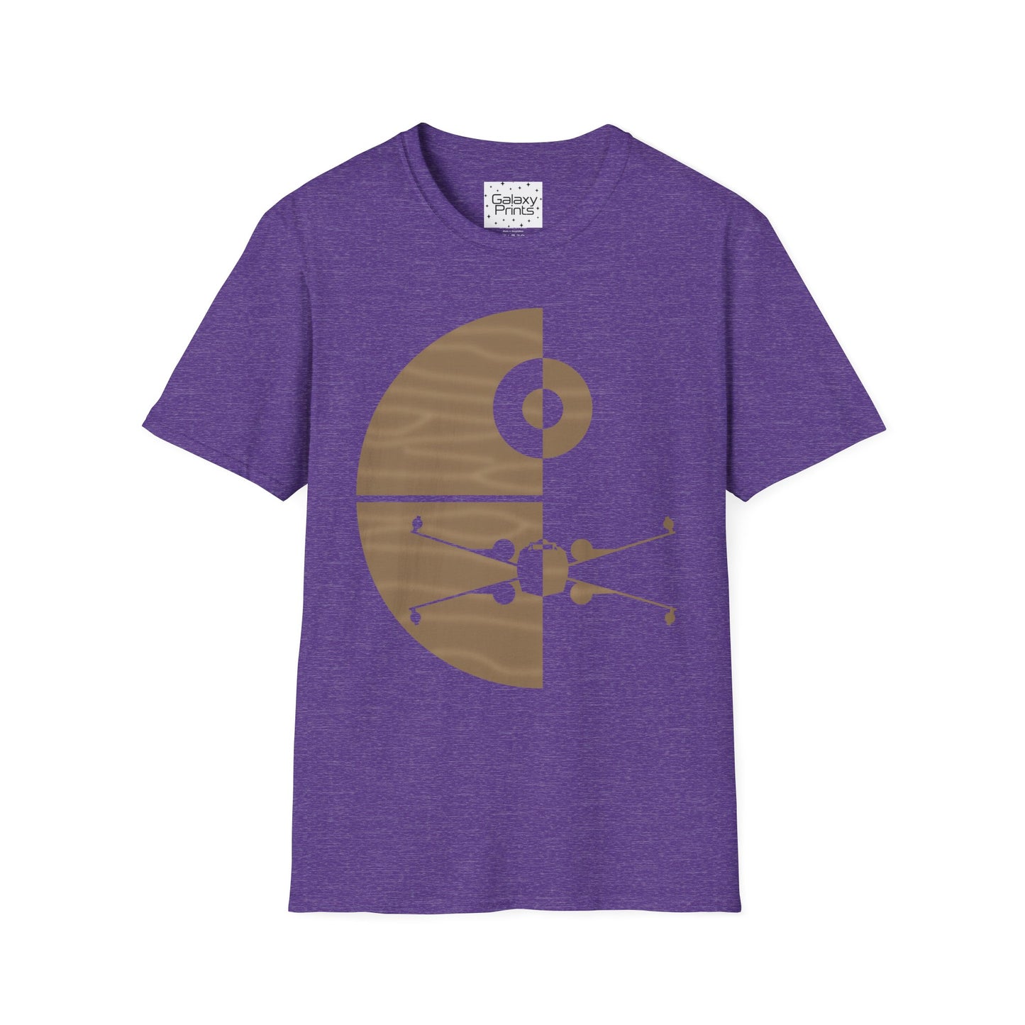 Star Wars Inspired Unisex T-Shirt - 'X-Wing Fighter & Death Star' Graphic Tee