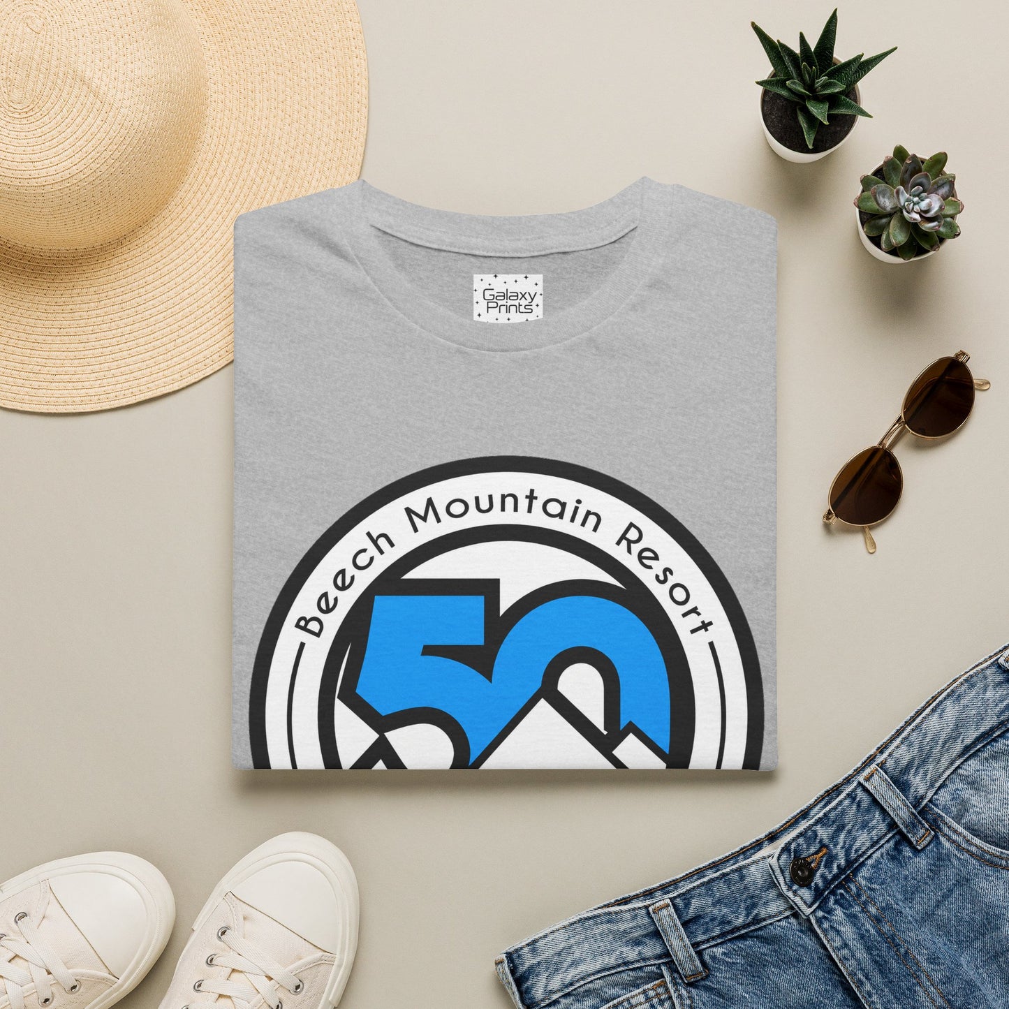 50 yr Resort Anniversary T-Shirt — Beech Mountain Resort 50 "Years on Top"