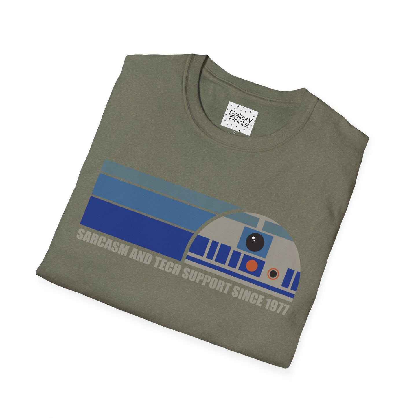 Star Wars Inspired Unisex T-Shirt - 'Sarcasm and Tech Support Since 1977' Graphic Tee