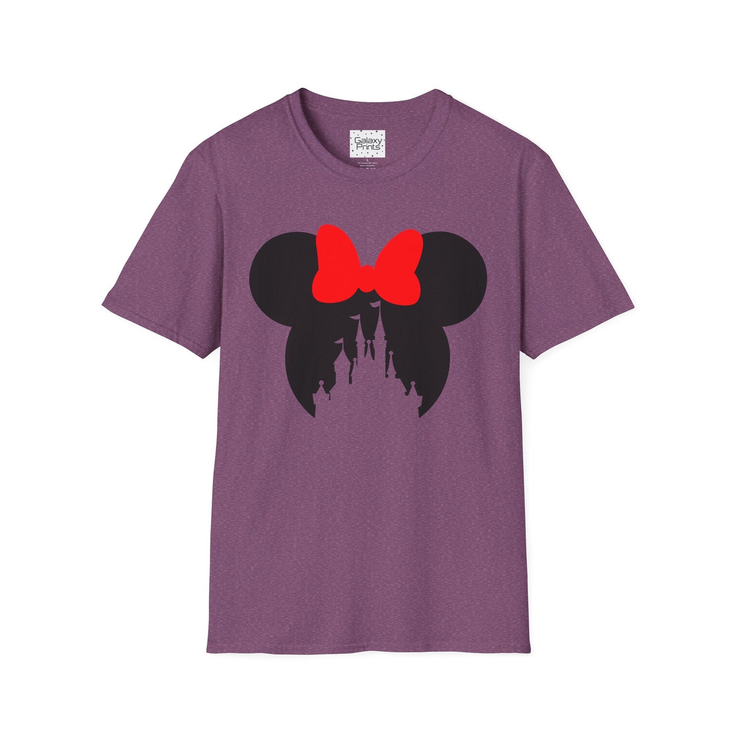 Unisex T-Shirt - DISNEY Inspired - 'Minnie Head with Castle'