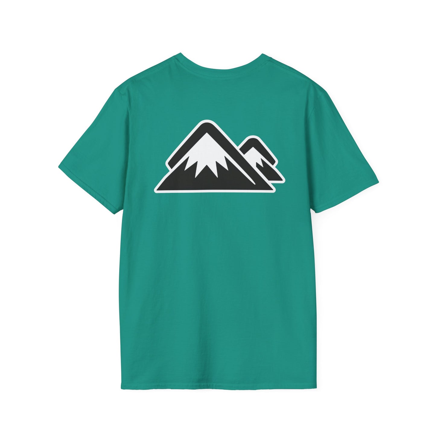 Ski Patrol Beech Mountain Retro T-Shirt — Beech Mountain Ski Patrol with Mountains on the back- logo Tee