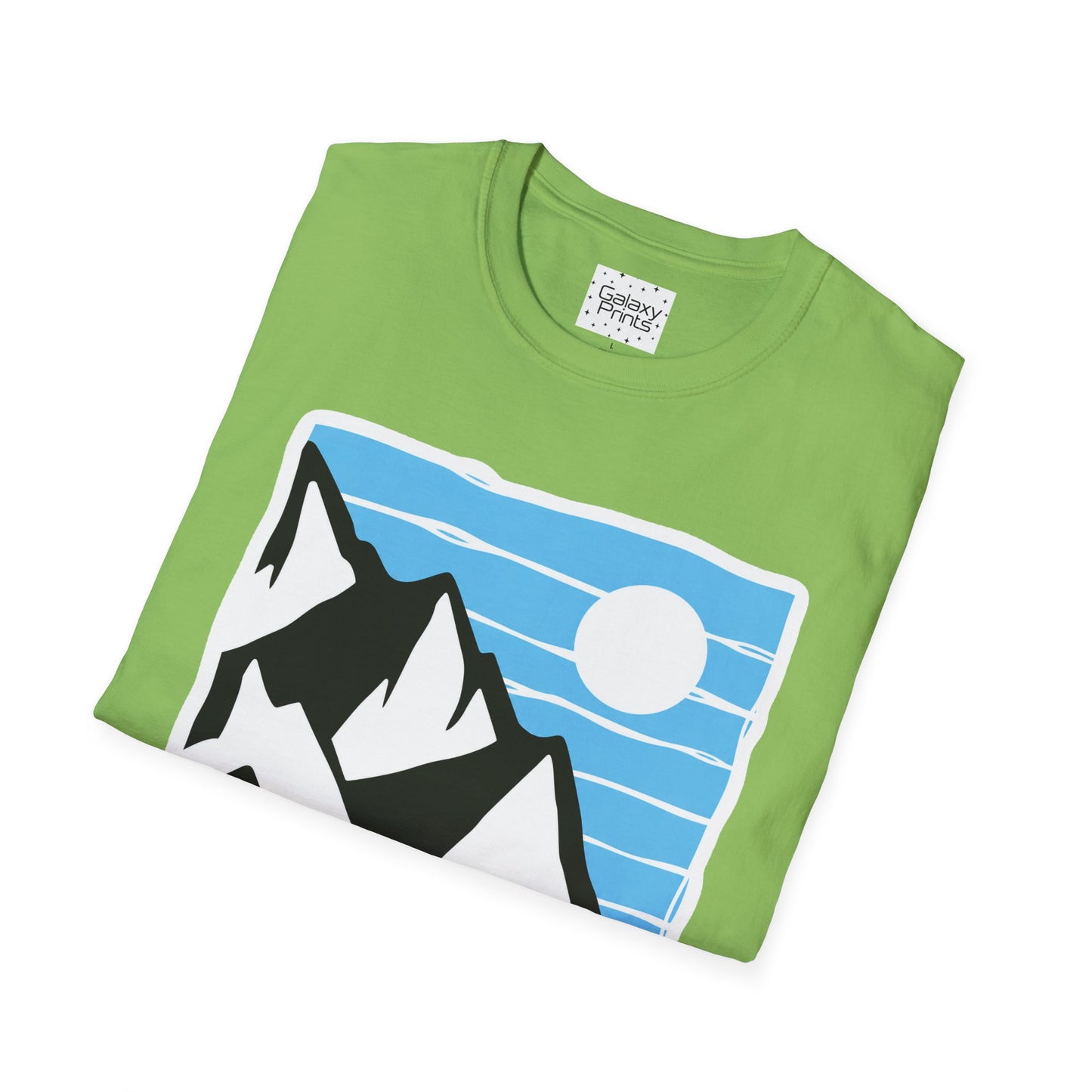 Beach Mountain North Carolina T-Shirt — Retro Mountain Range Sun Graphic Tee