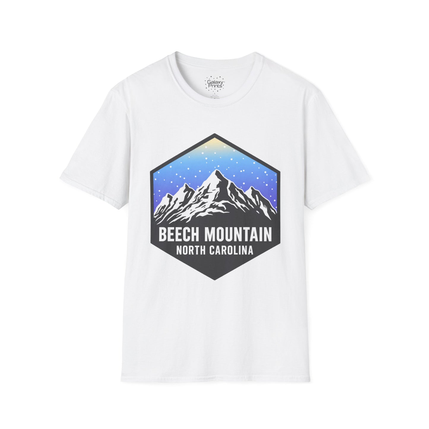 Mountain Blue Diamond T‑Shirt — Beech Mountain North Carolina Graphic Tee