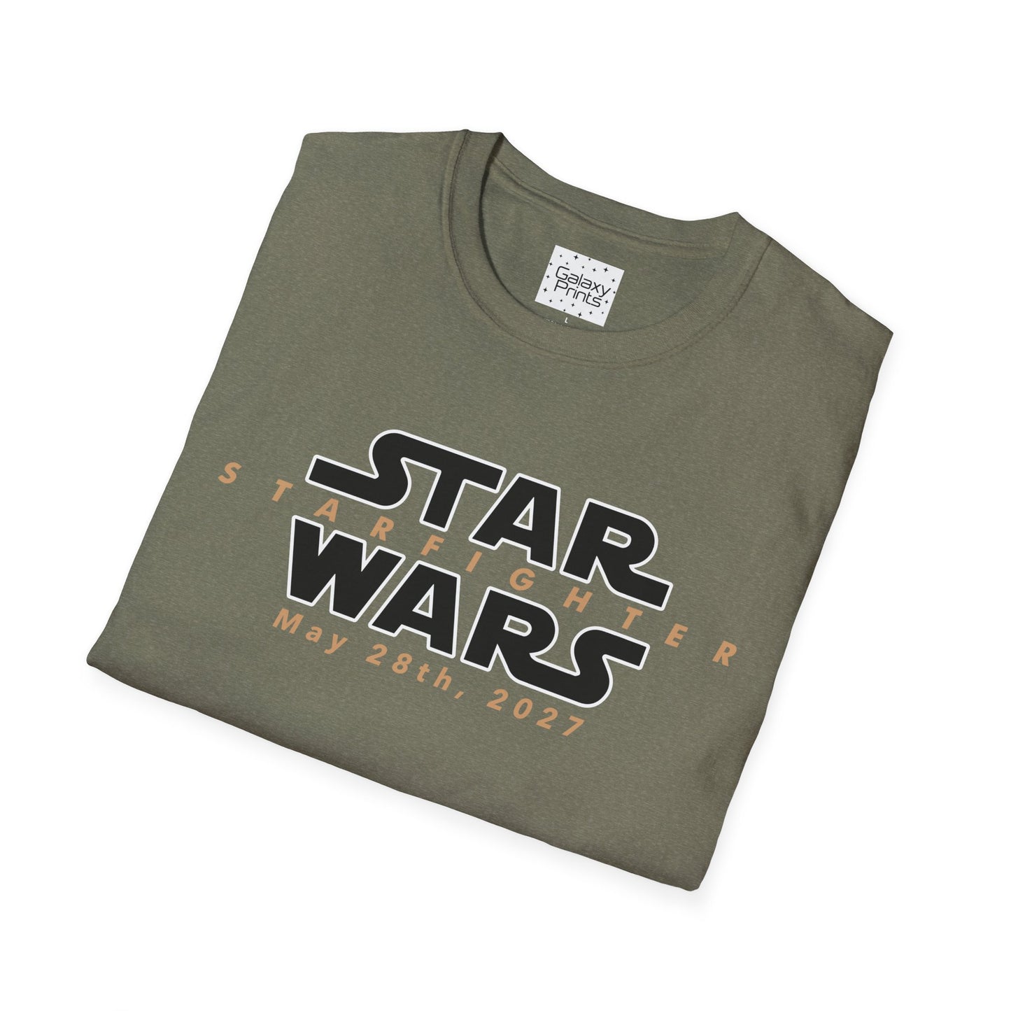 Inspired by Star Wars Starfighter Unisex T-Shirt - Movie Coming Out May 28th, 2027 (w/ movie release date)