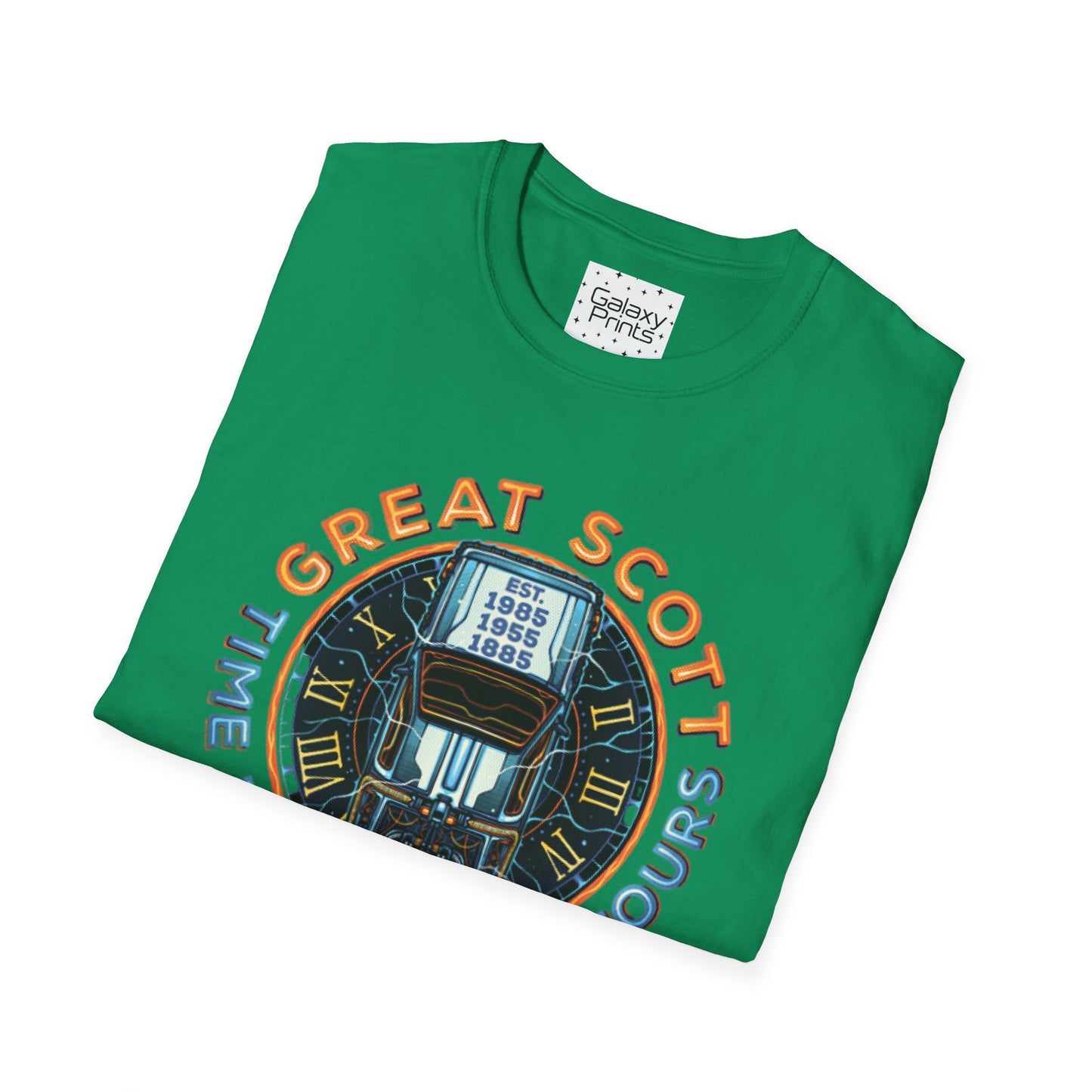 Back To The Future Inspired Unisex T-Shirt - 'Great Scott - Time Travel and Tours'