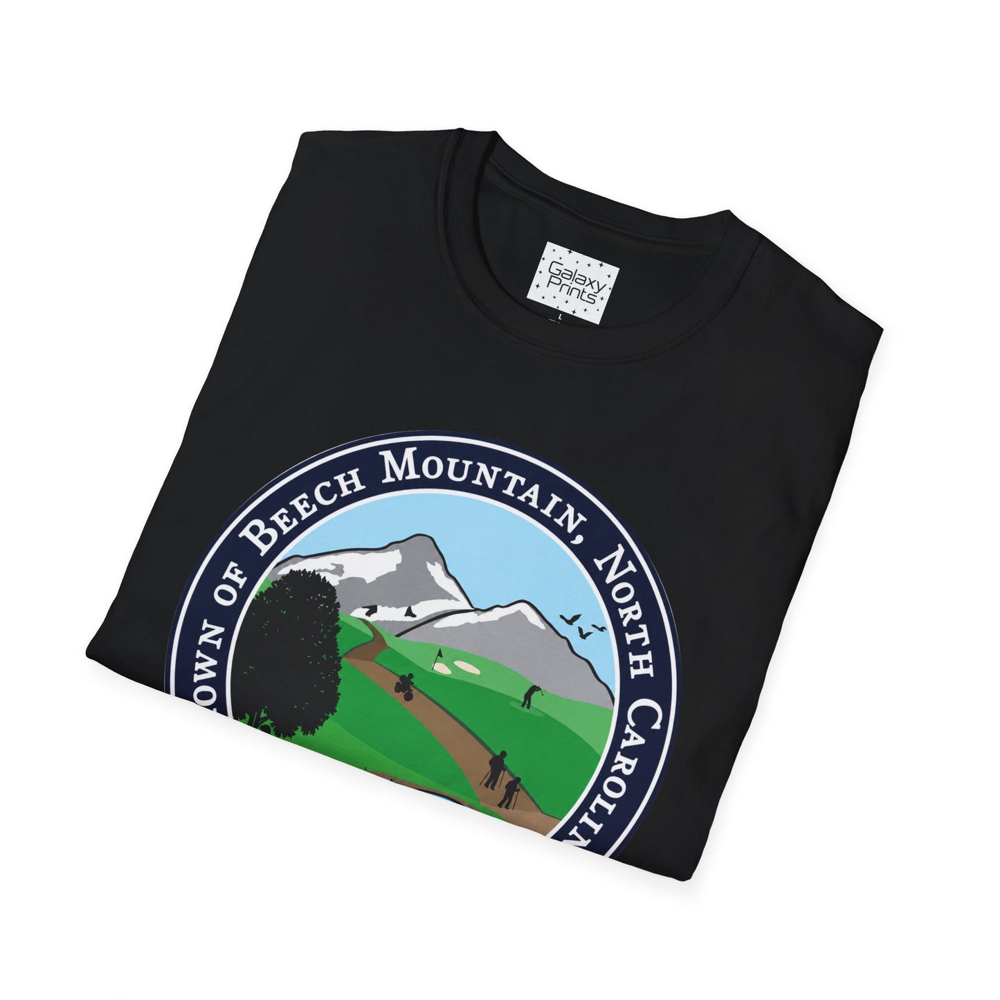 The Town of Beech Mountain, North Carolina Seal T-Shirt — Scenic Mountain Town Tee