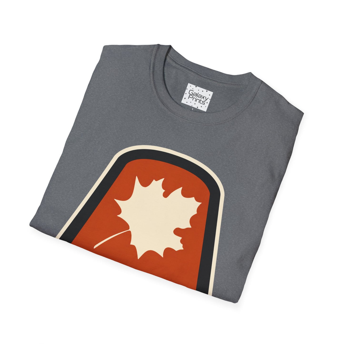 Sugar Mountain Ski Maple Leaf T-Shirt - Retro Throw Back to the 80's