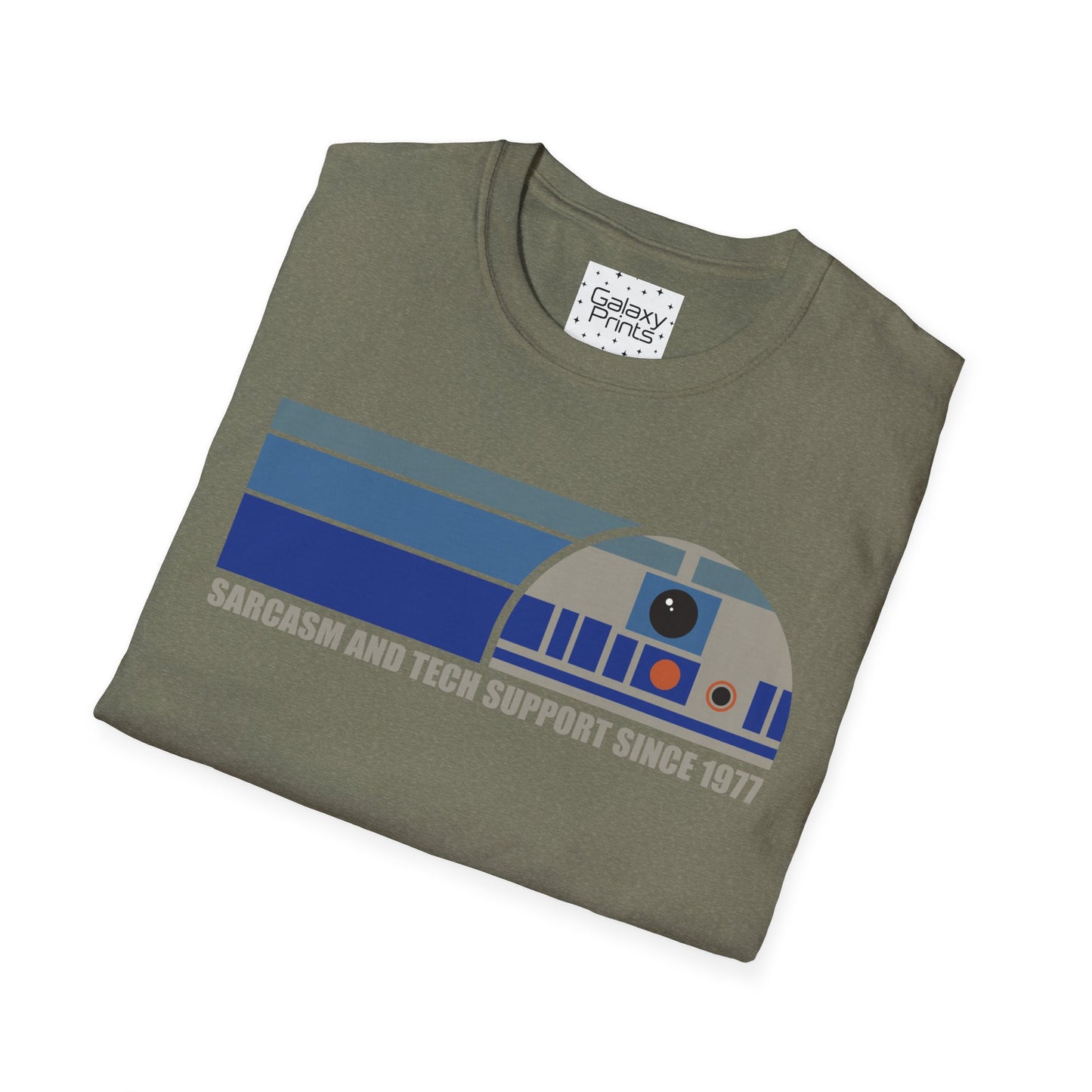 Star Wars Inspired Unisex T-Shirt - 'Sarcasm and Tech Support Since 1977' Graphic Tee