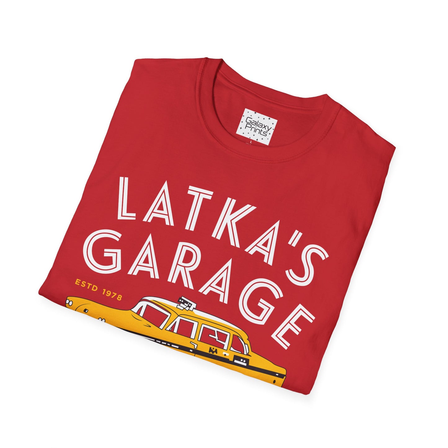 Unisex T-Shirt - POP Culture - 'From the Hit TV Show TAXI - Latka's Garage NY City'