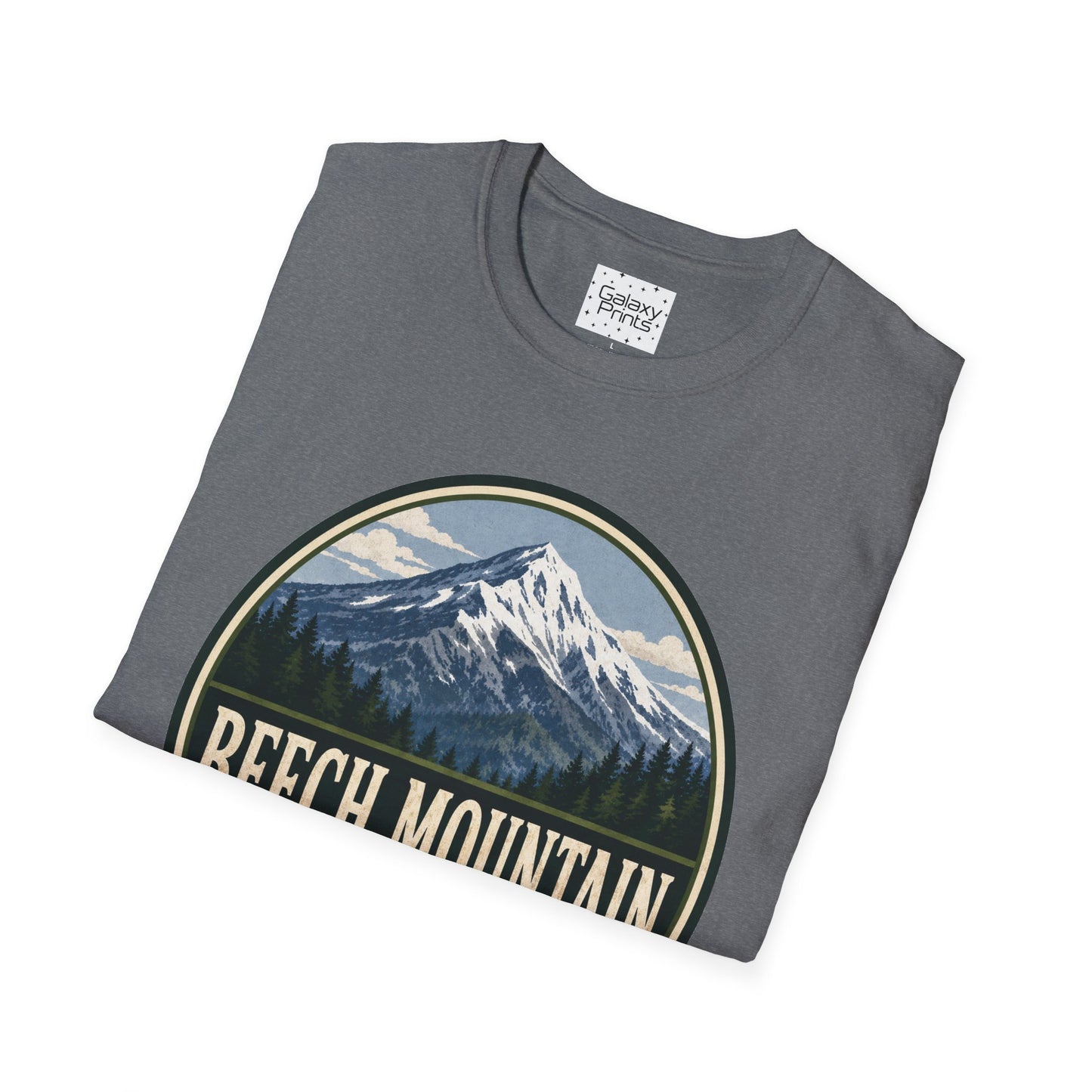 Mountain Graphic T-Shirt — “Beech Mountain, North Carolina” Vintage Outdoor Tee