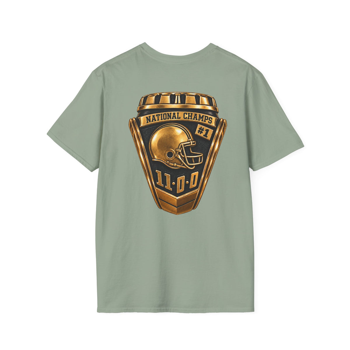 LMC Football Champions T‑Shirt — “East Bowl and National Champions” Vintage Helmet Design