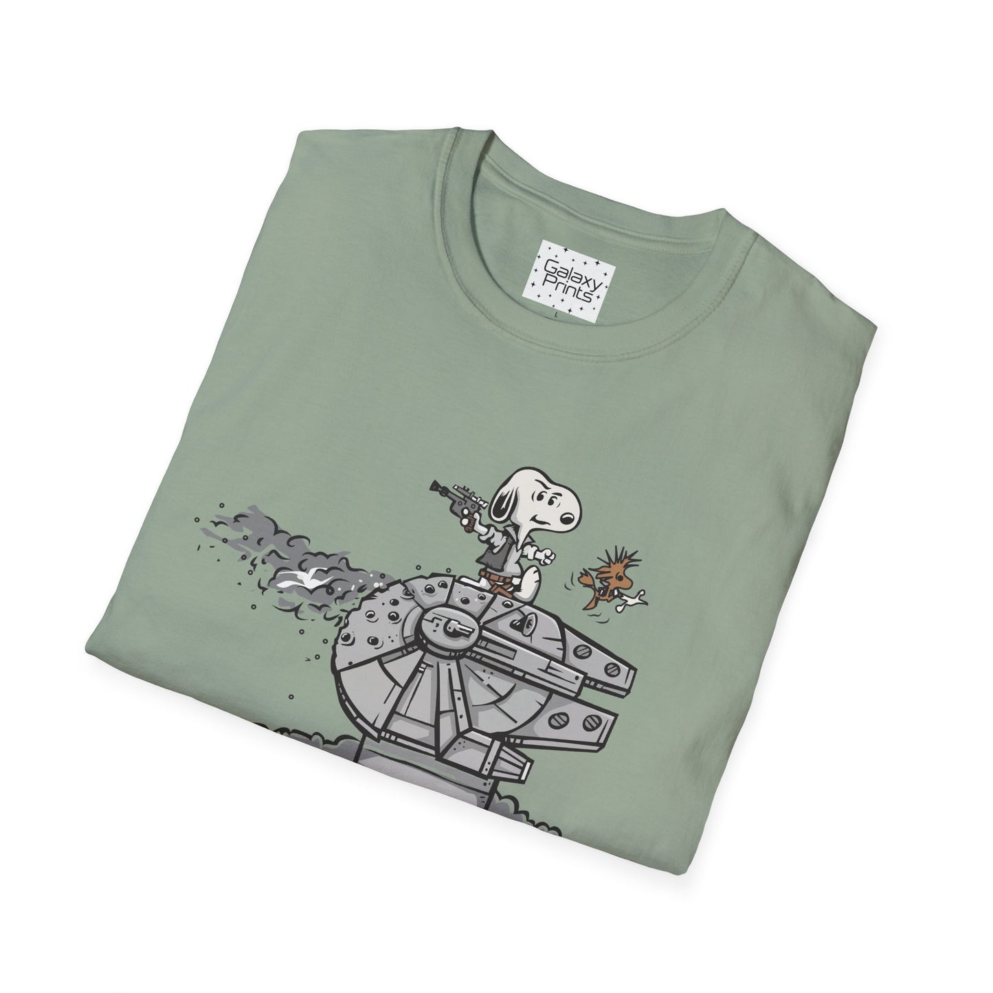 PEANUTS Star Wars Inspired Unisex T-Shirt - Snoopy as HAN SOLO