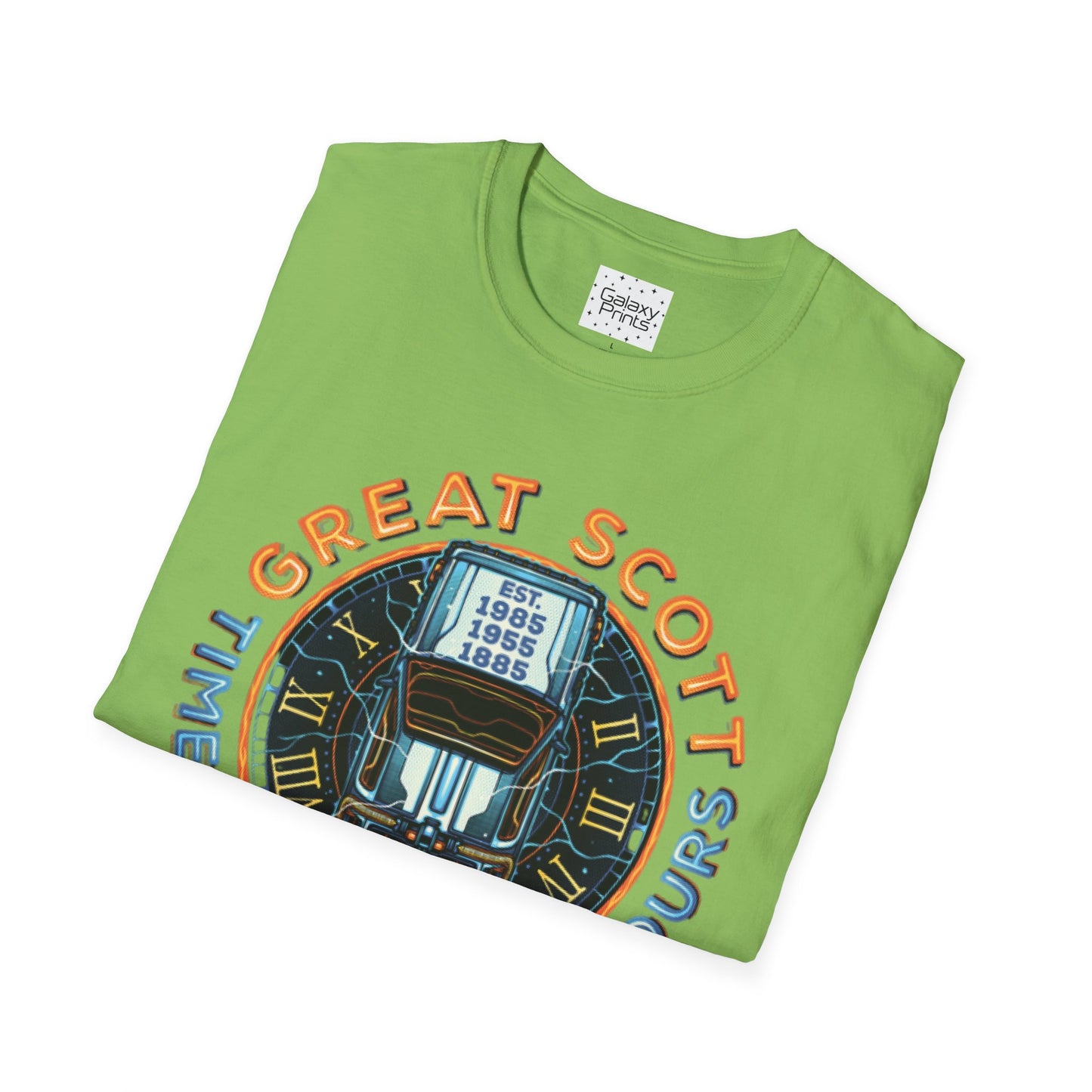 Back To The Future Inspired Unisex T-Shirt - 'Great Scott - Time Travel and Tours'