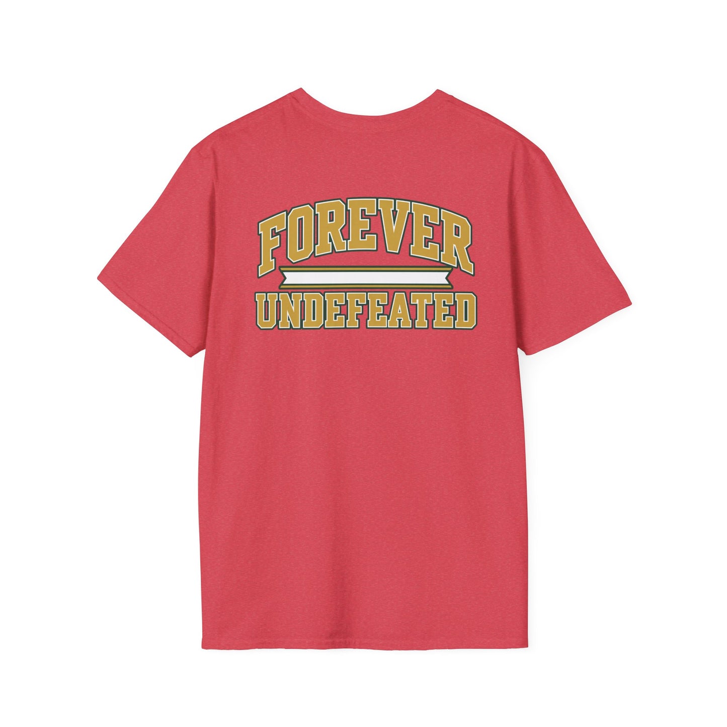 Lees-McRae College Bobcats Vintage Football T-Shirt — Coach Johnson #2  "You Get To The Darm Football" - Forever Undefeated