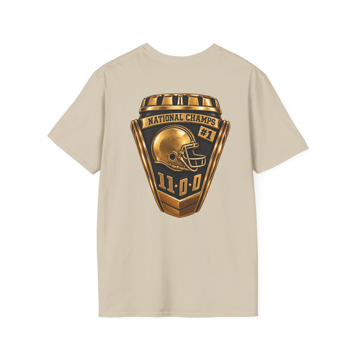 LMC Football Champions T‑Shirt — “East Bowl and National Champions” Vintage Helmet Design